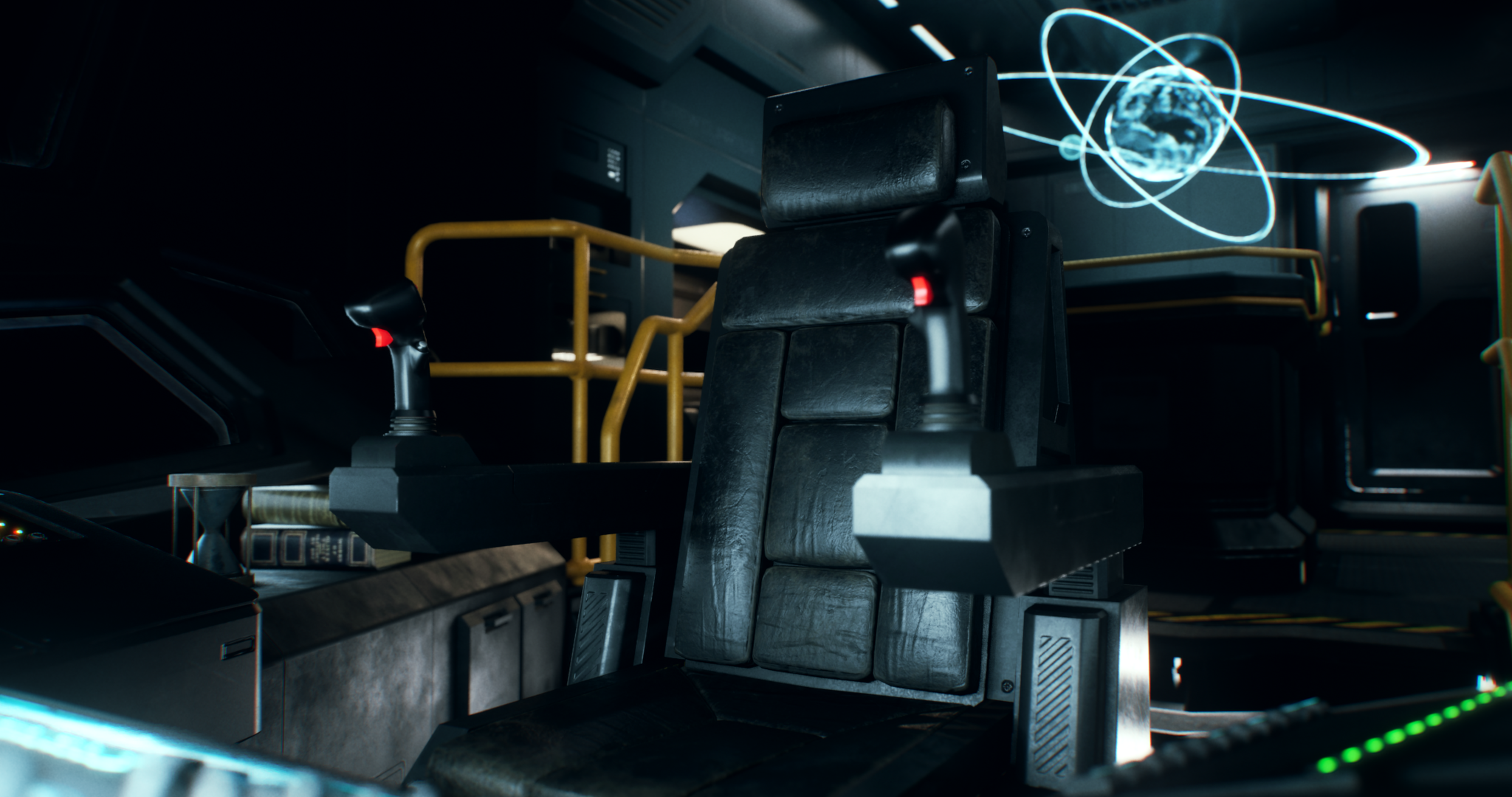 Game Scene Design- Spaceship interior