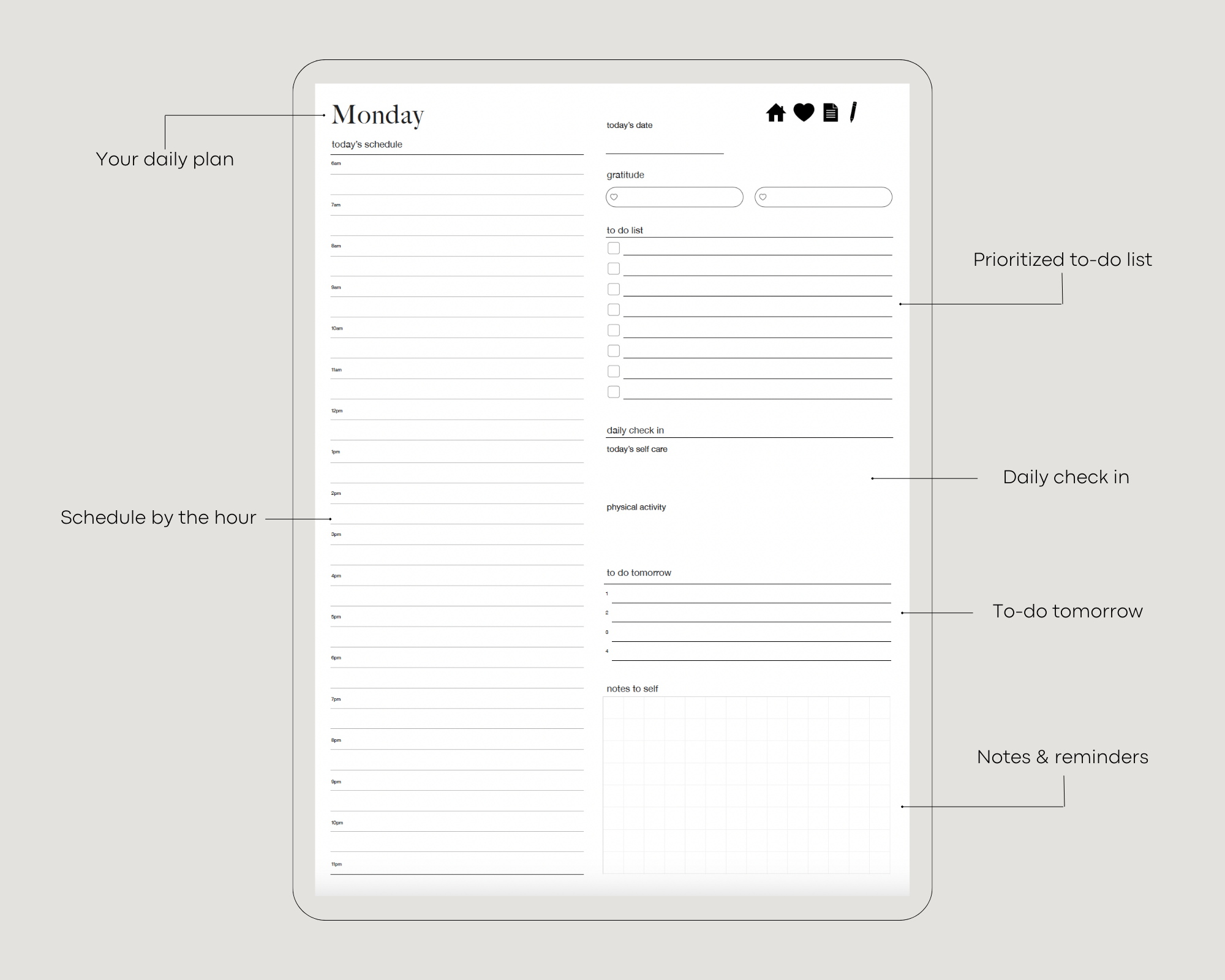 Weekly Digital Planner