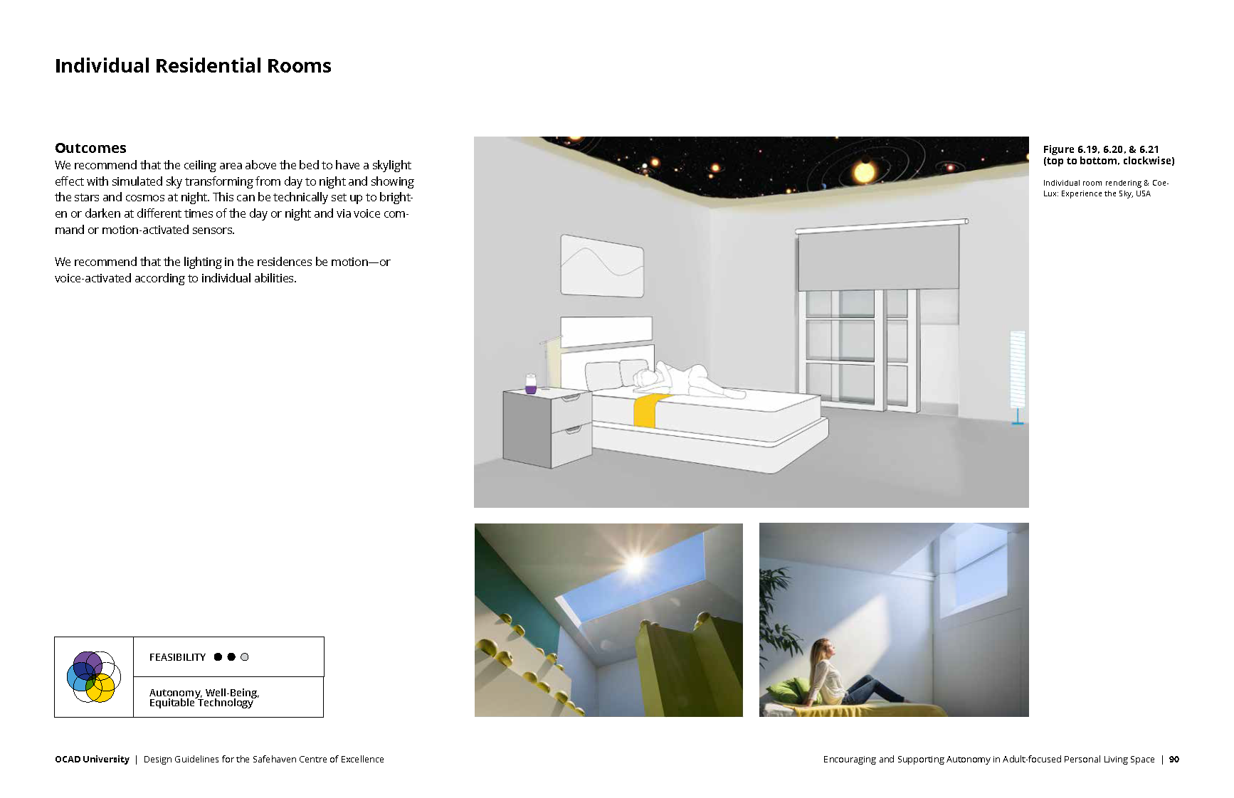 Safehaven Centre of Excellence Design Guidelines: Encouraging and Supporting Autonomy in Adult-focused Personal Living Space