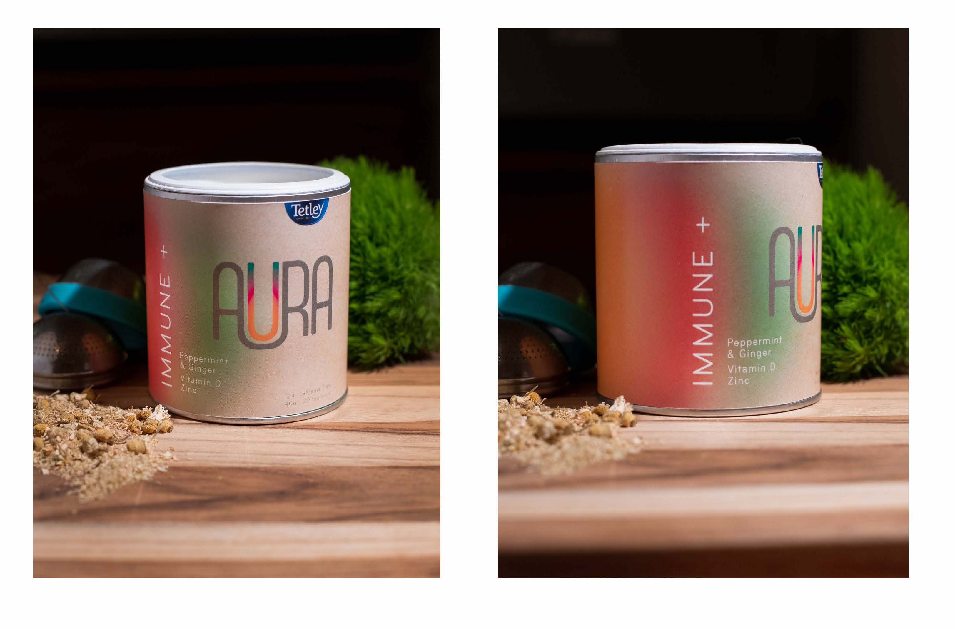 Aura Tea Branding