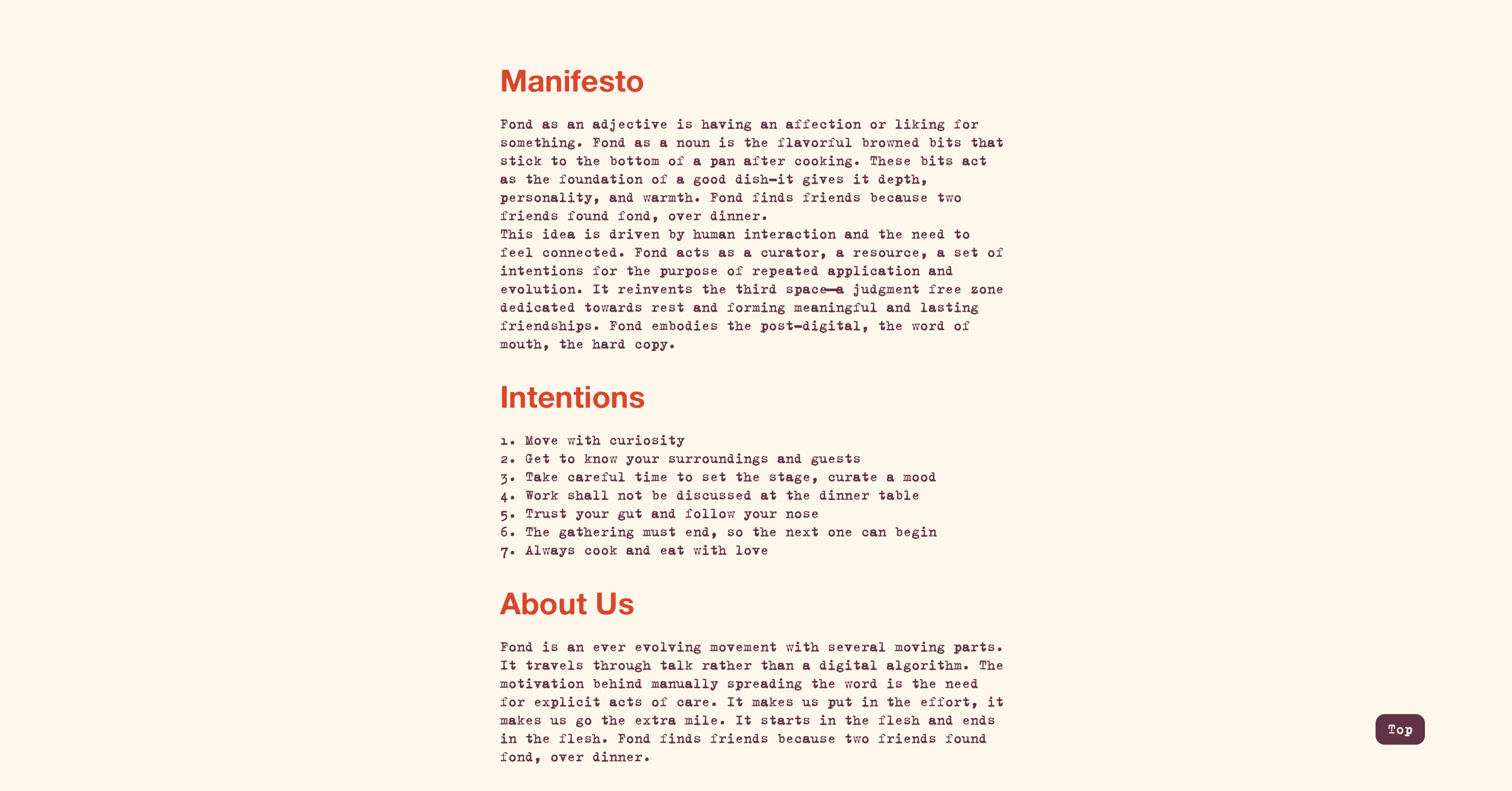 fonddd.ca (Manifesto & About)