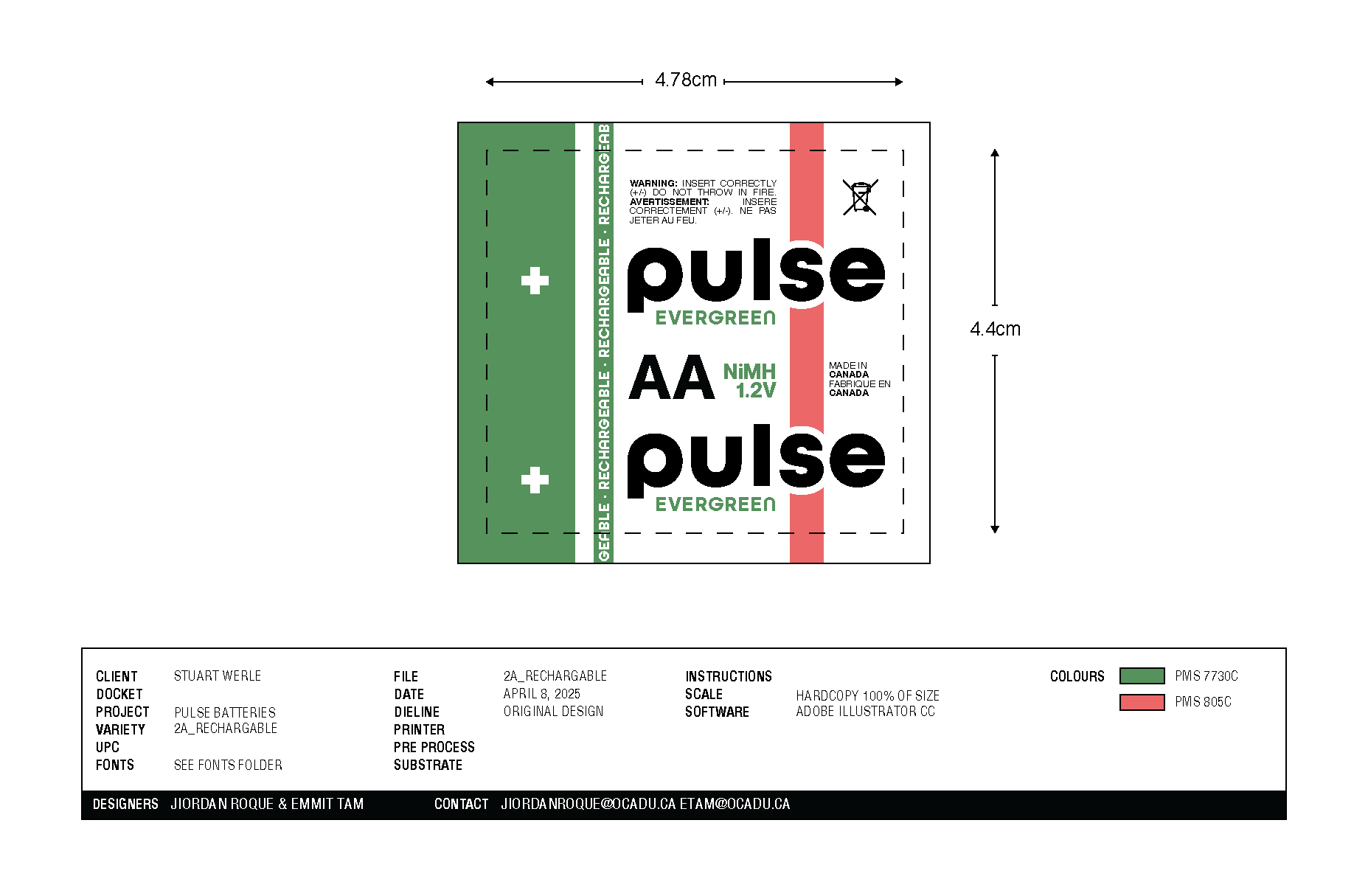 Pulse: Sustainable Batteries