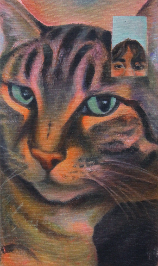 POV Facetiming the Cat