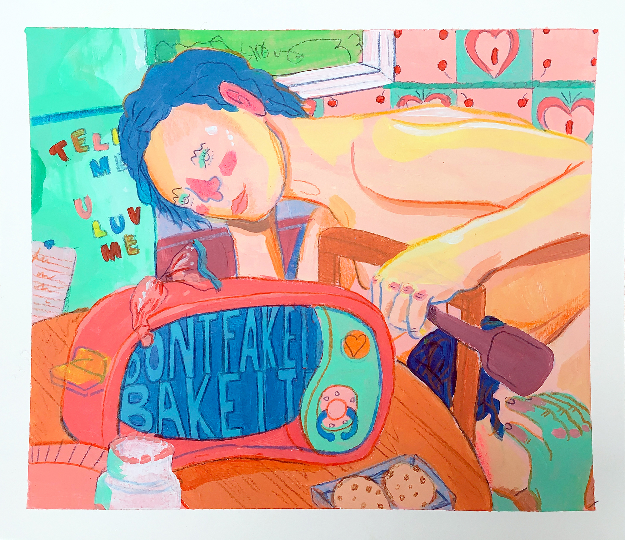 Don't fake it, bake it