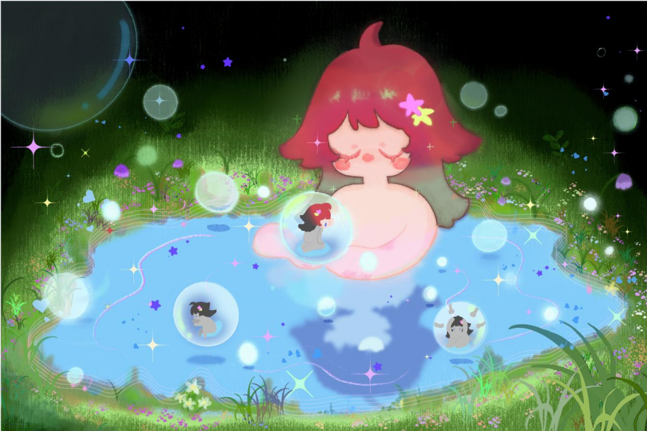 bubble pond