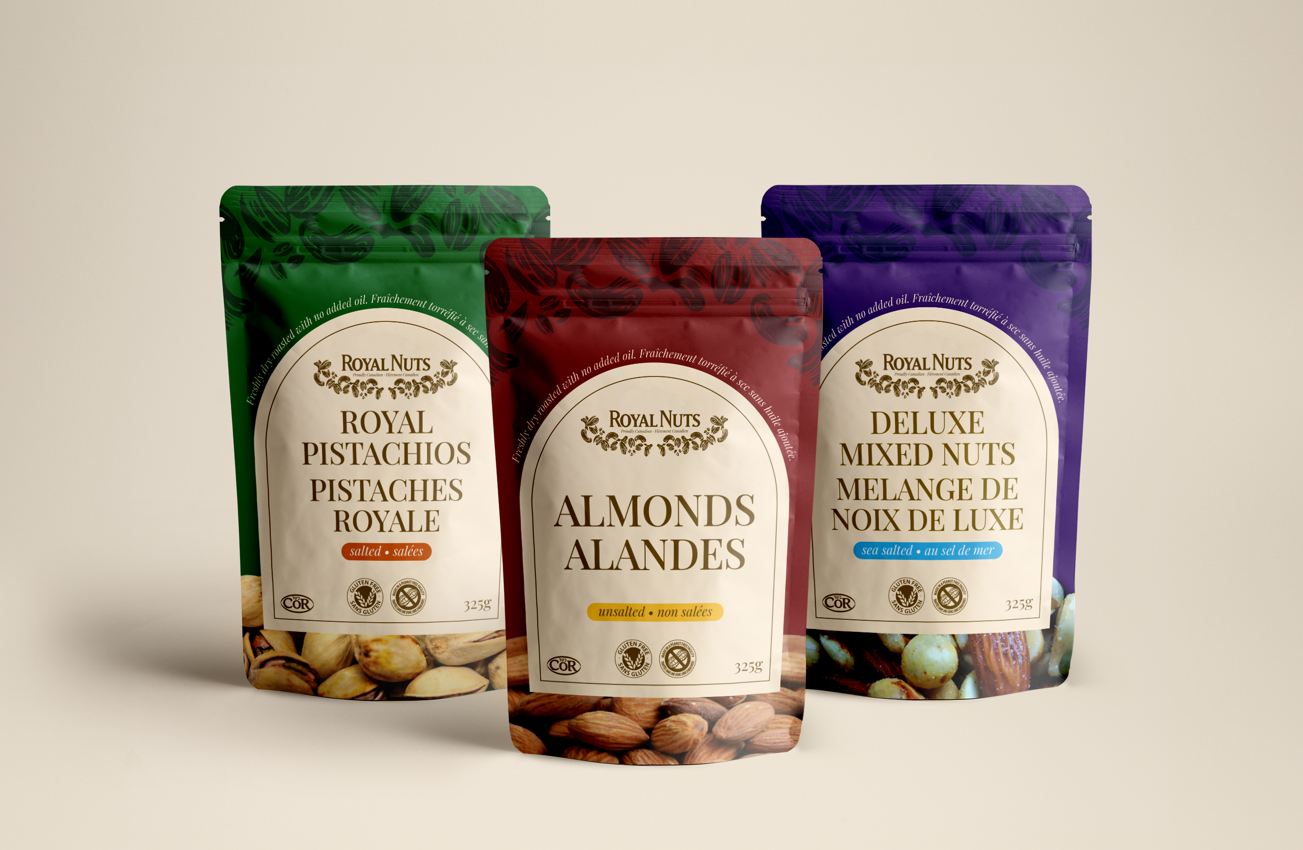 Royal Nuts Packaging Redesign