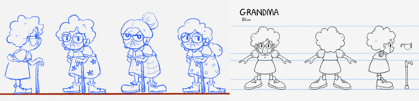 The Wallet | Grandma - Concept Art