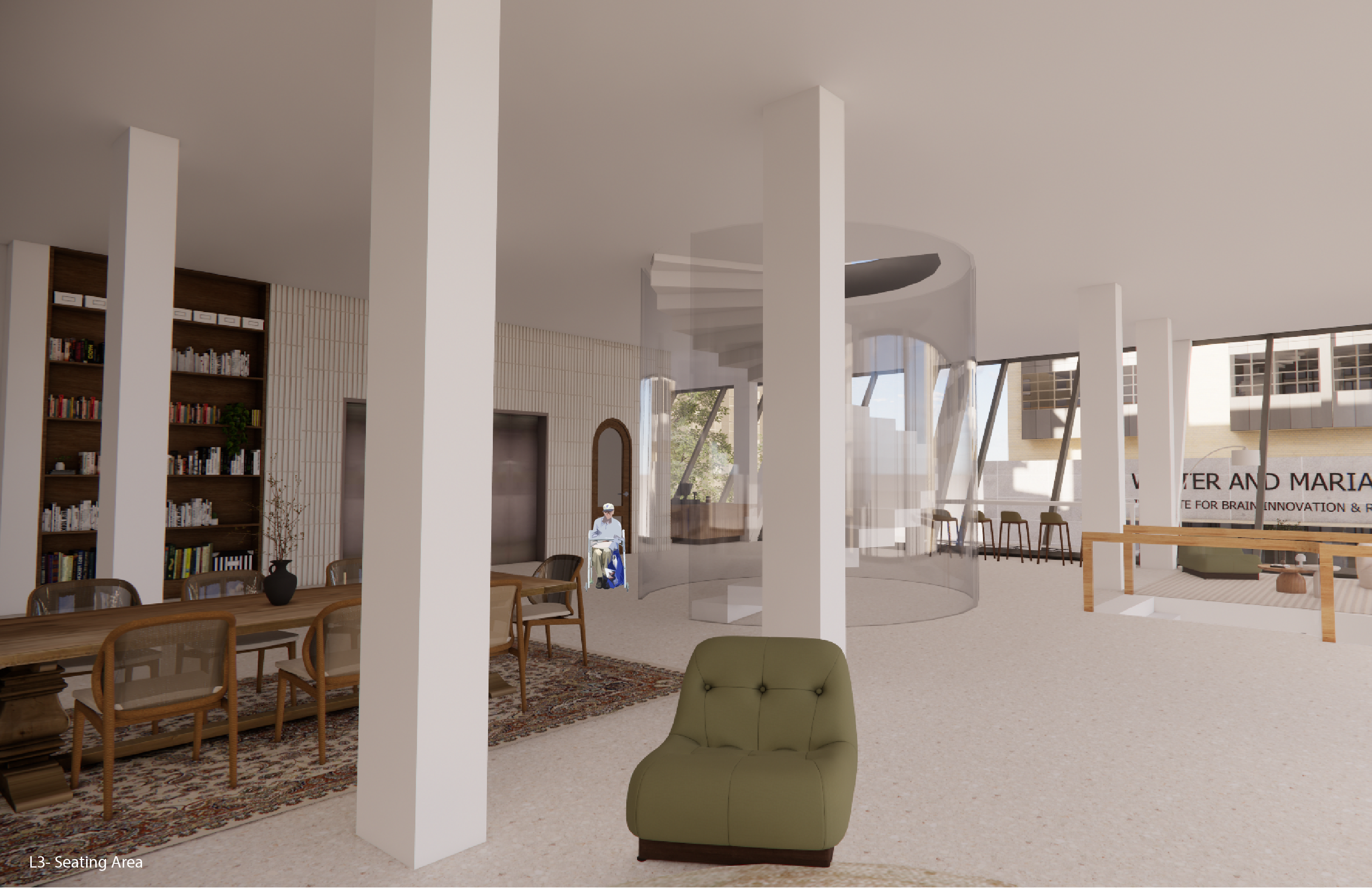 Level 3 Seating Area Render