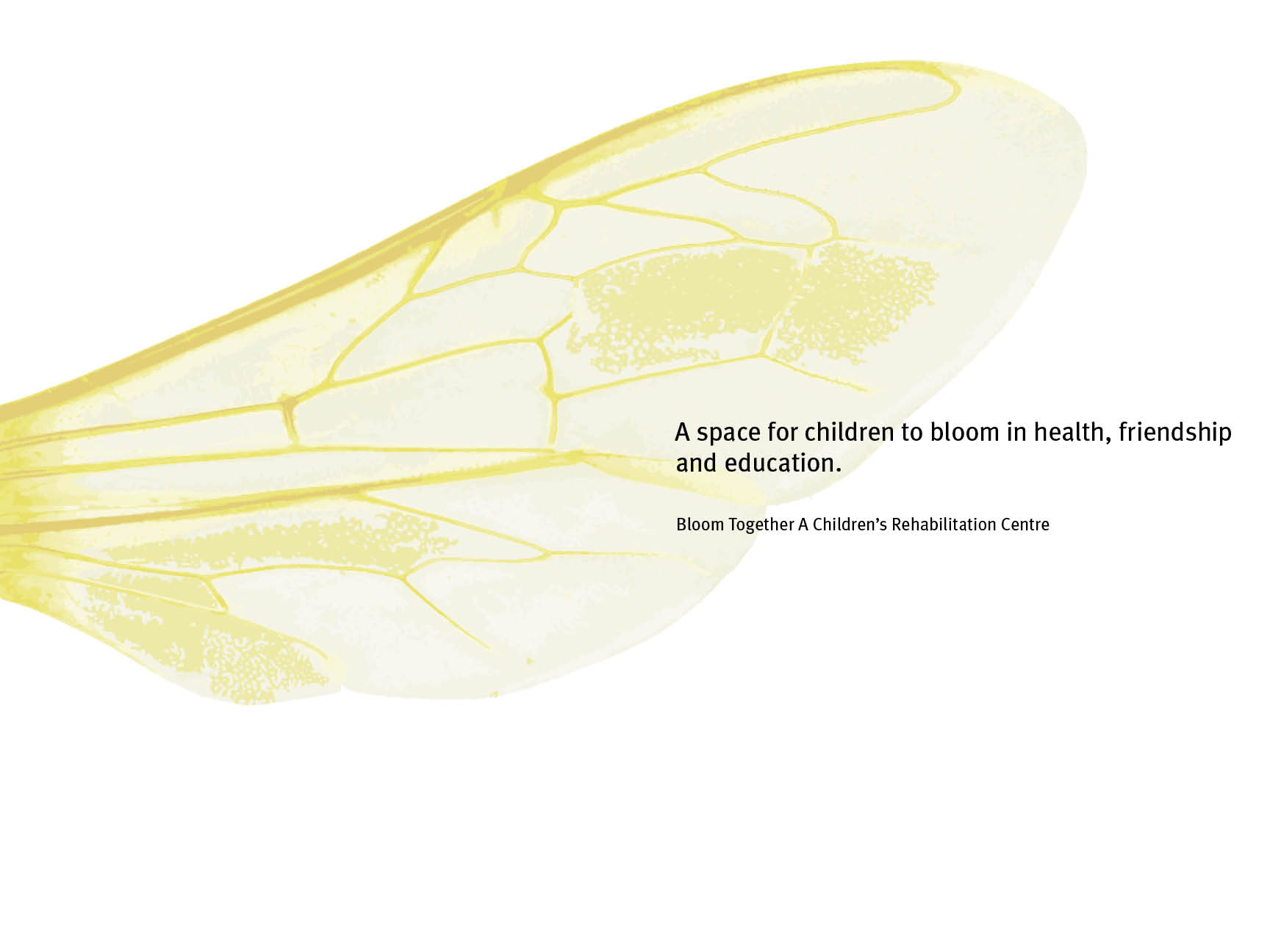 Bloom Together Children’s Rehabilitation Centre - Booklet