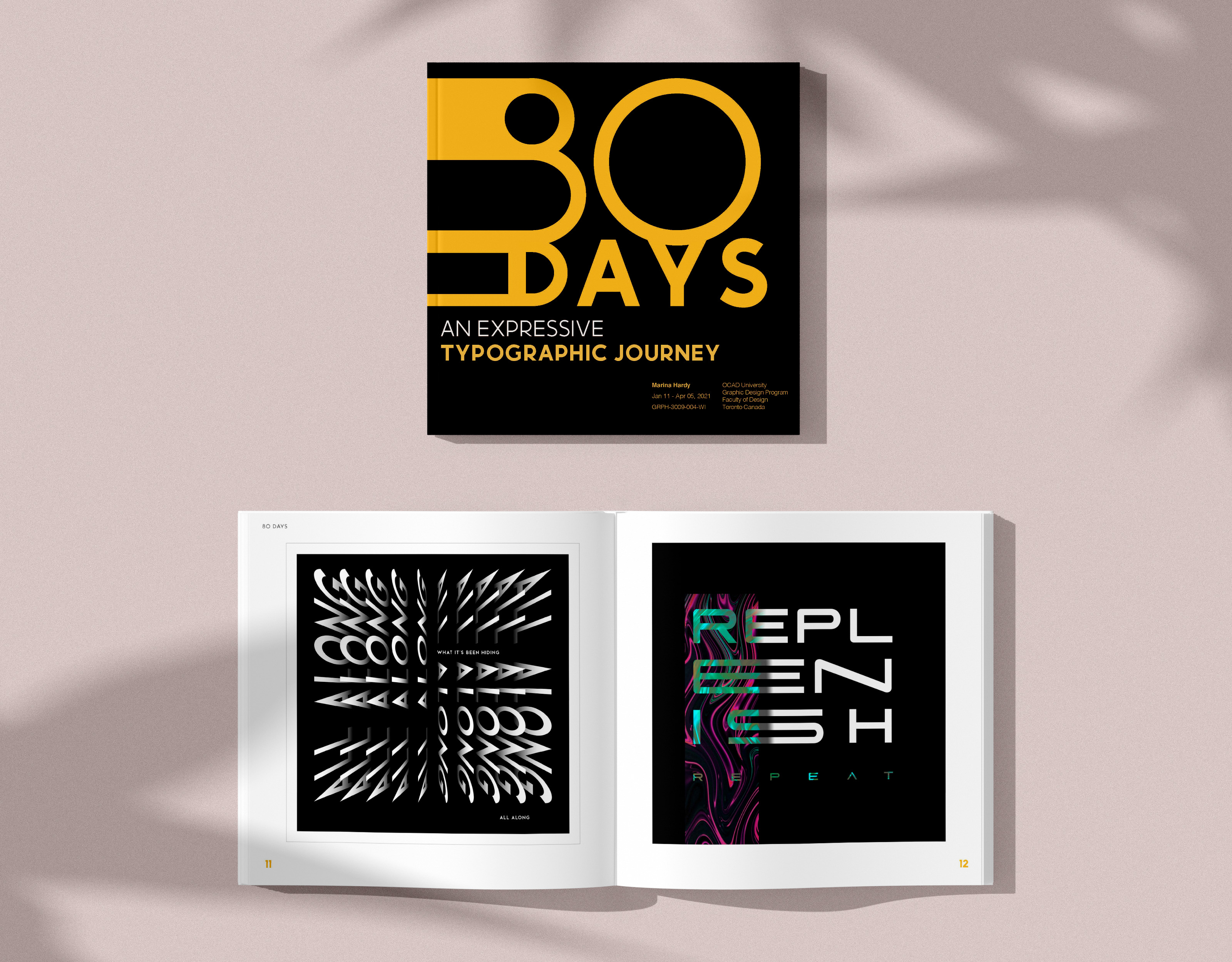 80 Days [Typography]