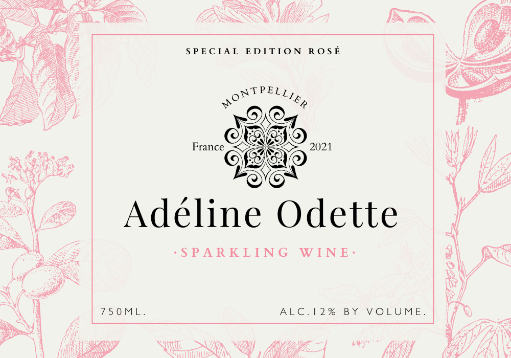 Adéline Odette Sparking Wine