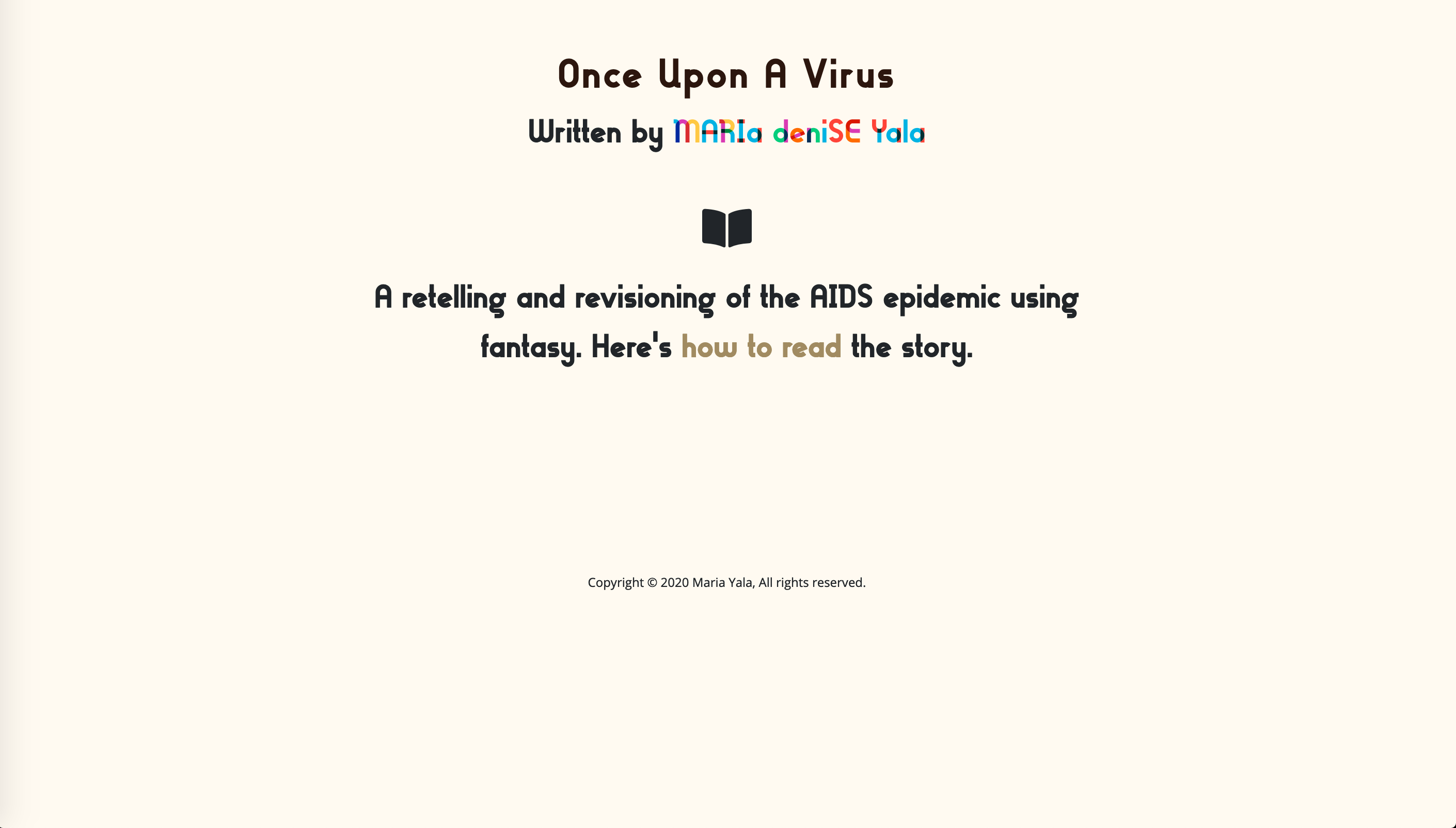 Once Upon A Virus