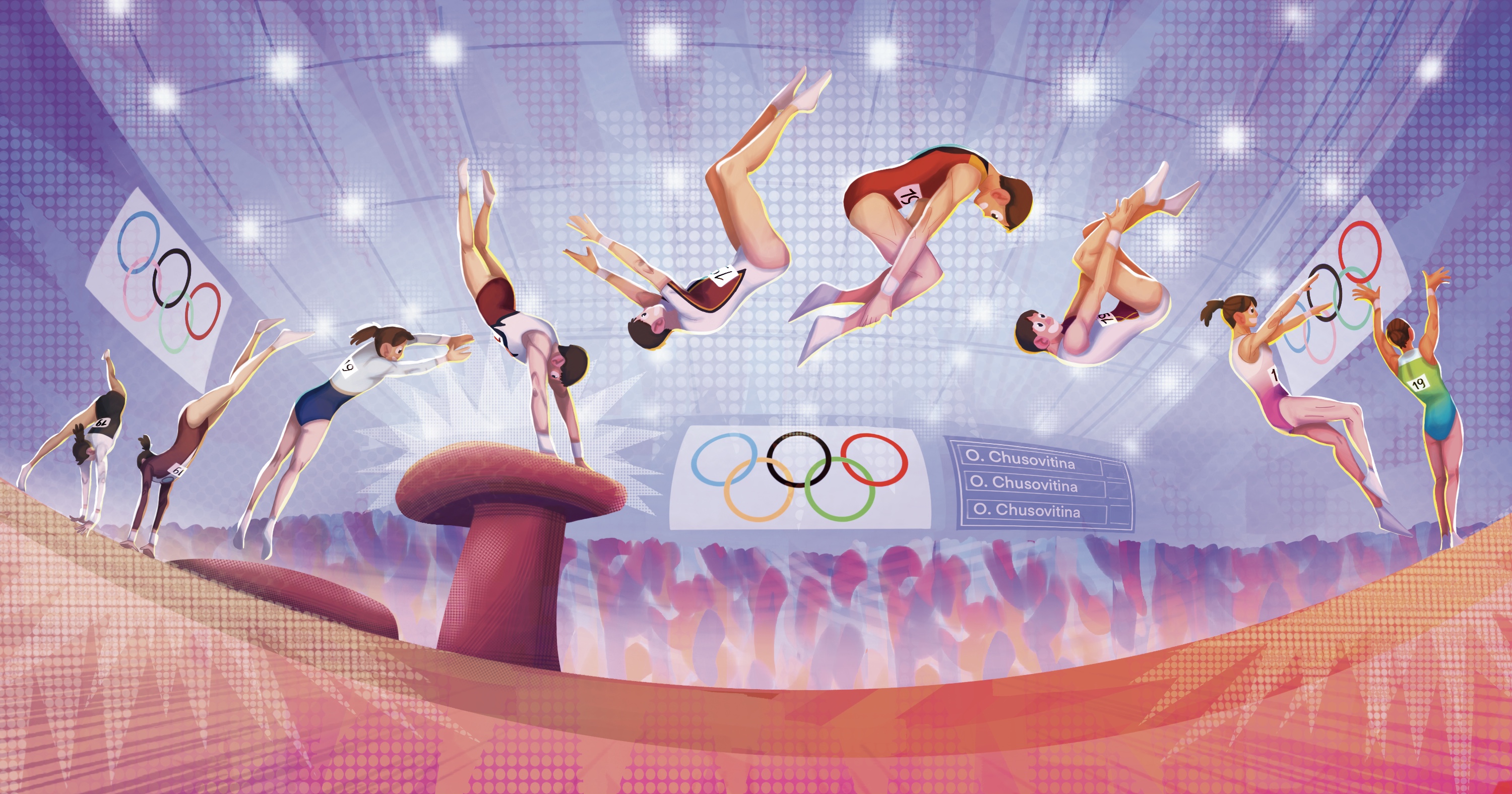 Oksana Chusovitina Poster