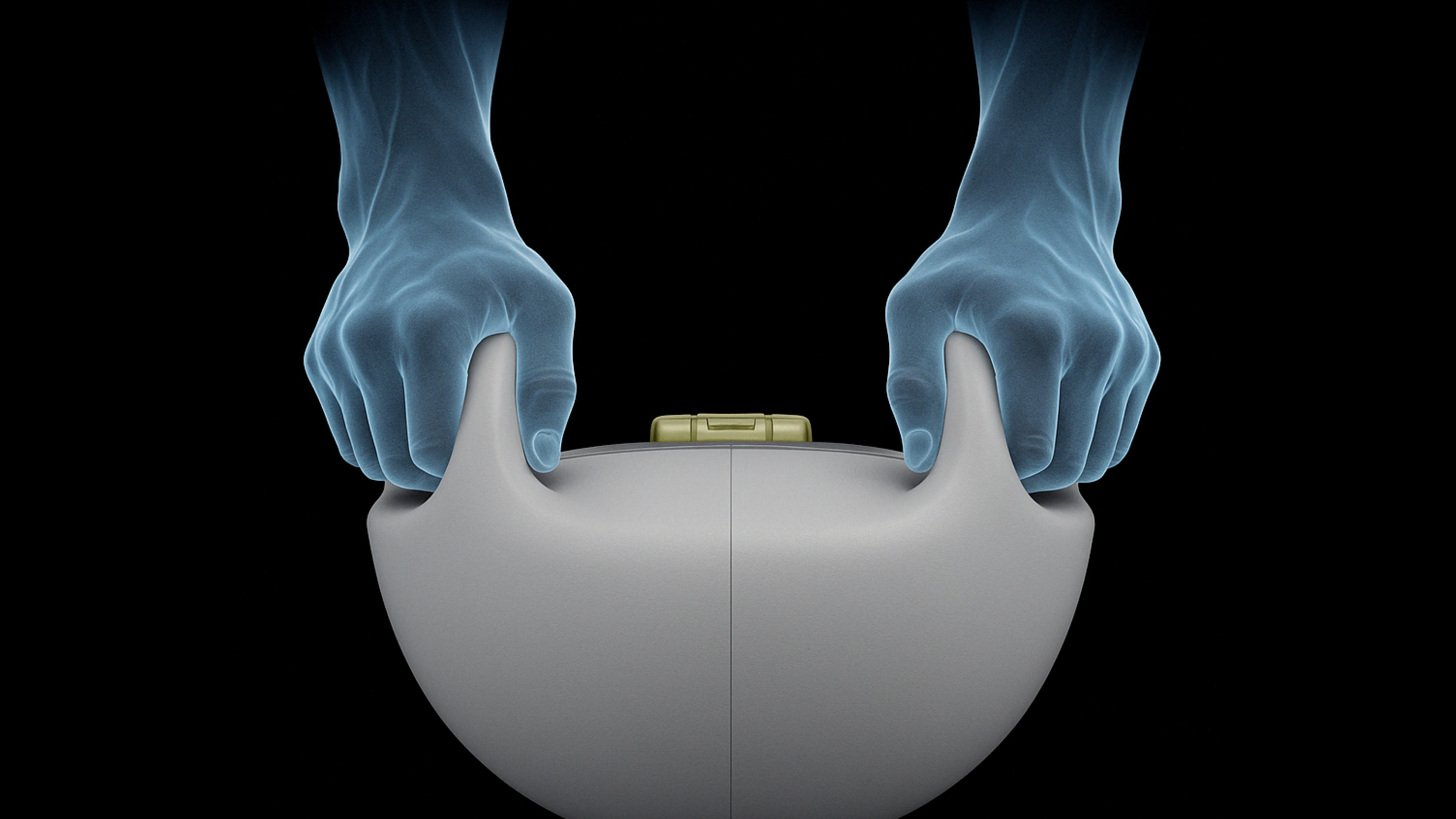 Mai Stability Ball in Use