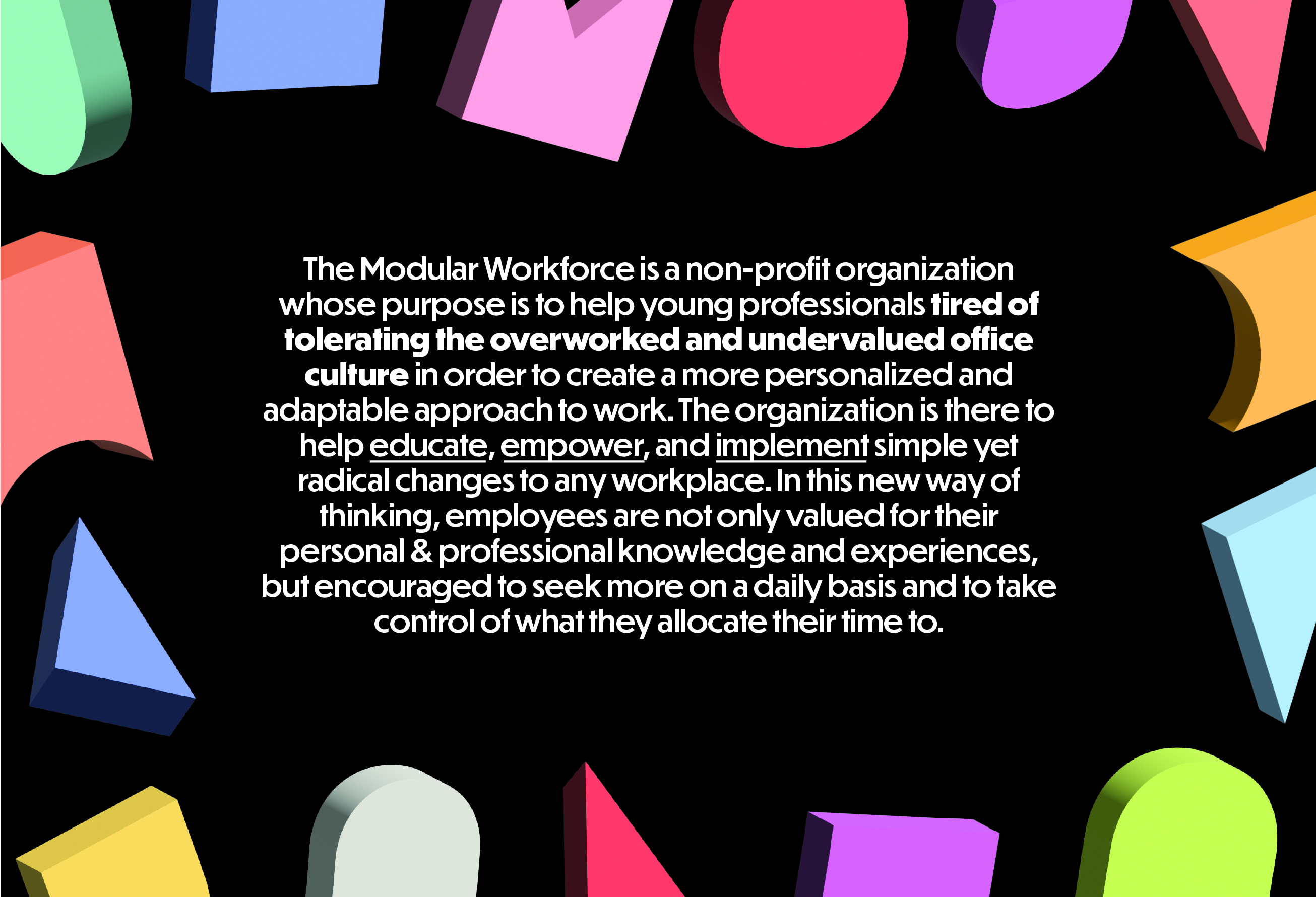 The Modular Workforce