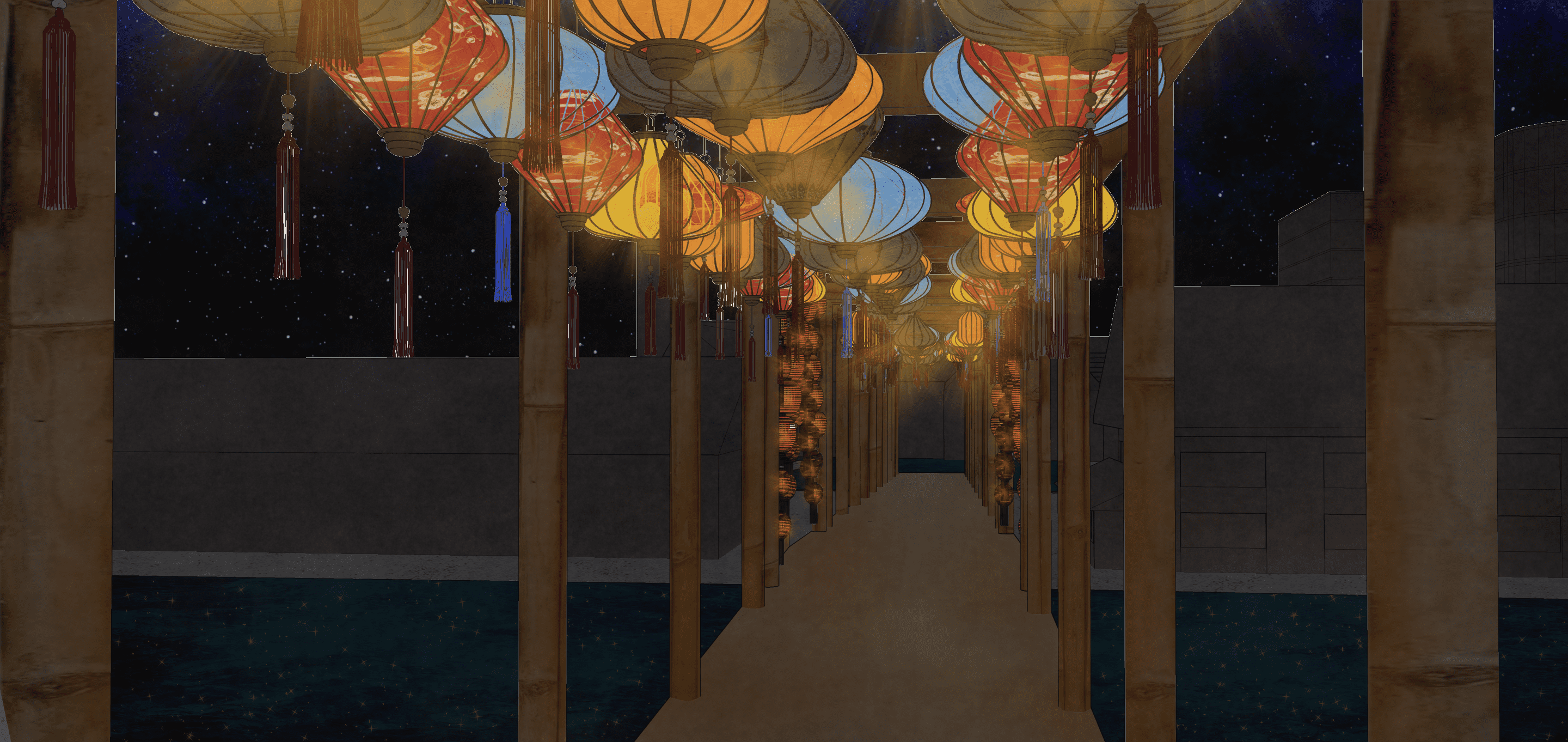 "DENG LONG" ON THE WATERFRONT