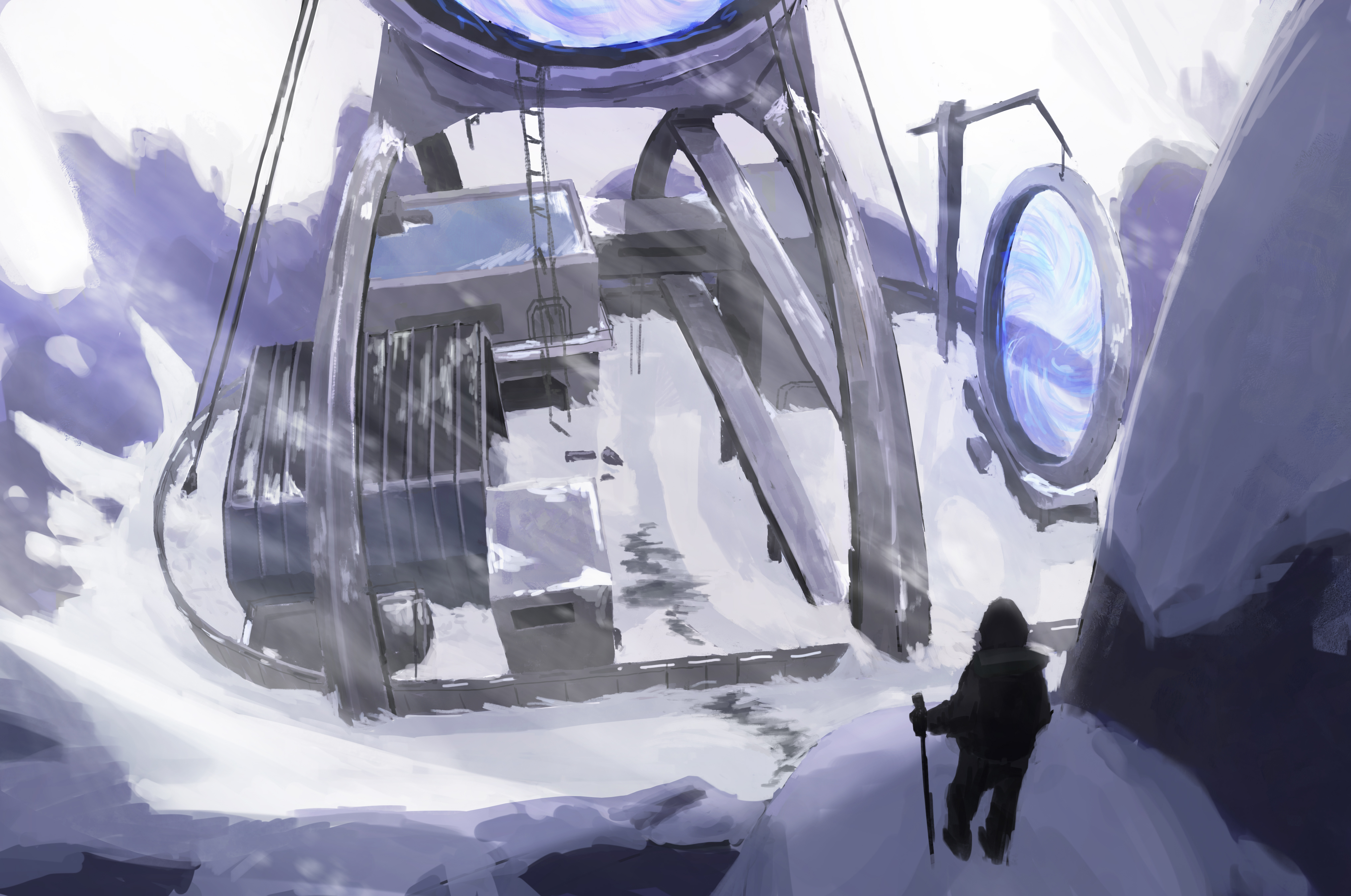 Frozen Outpost Concept