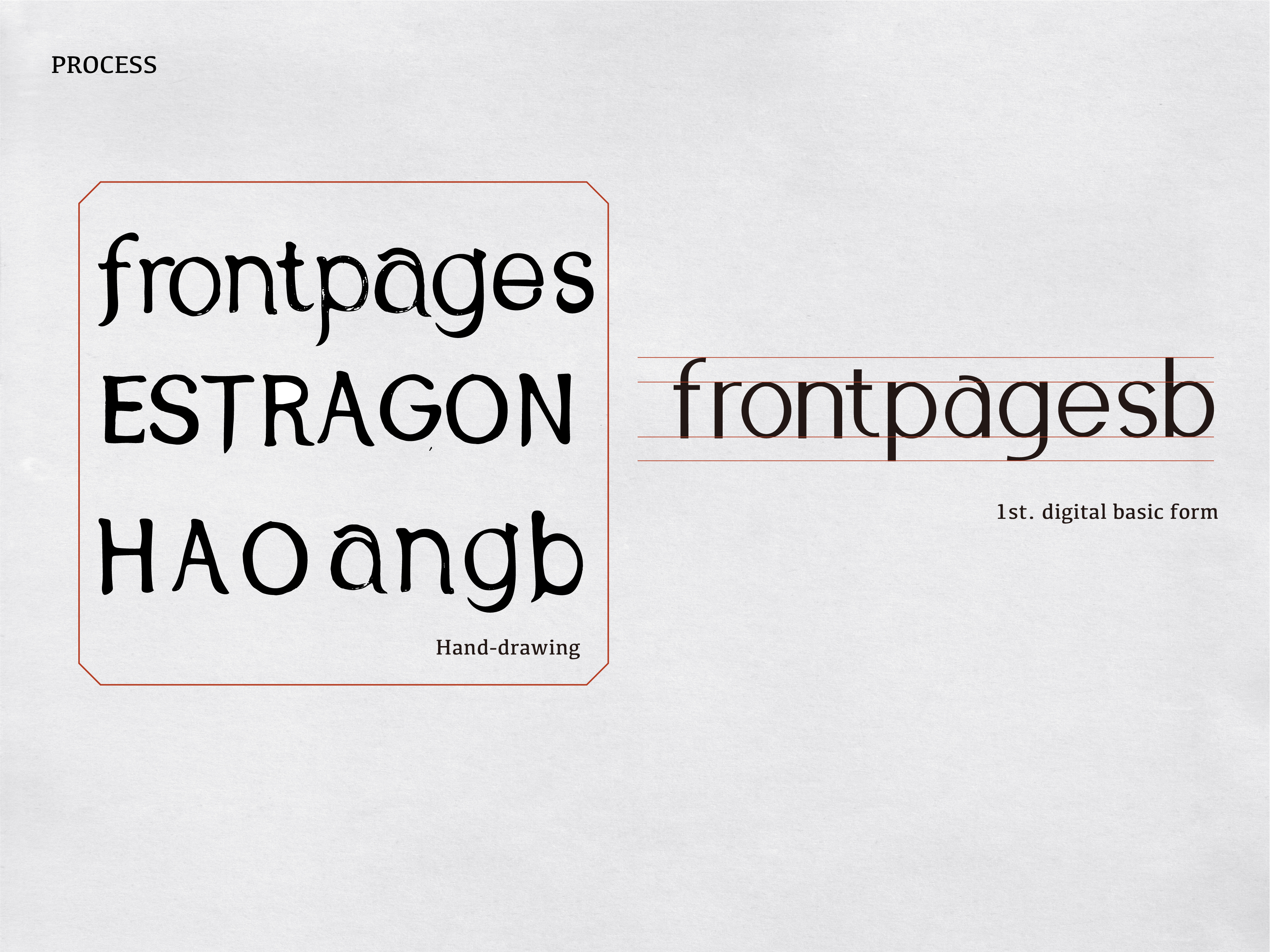 Orienty: A Chinese inspired English Typeface