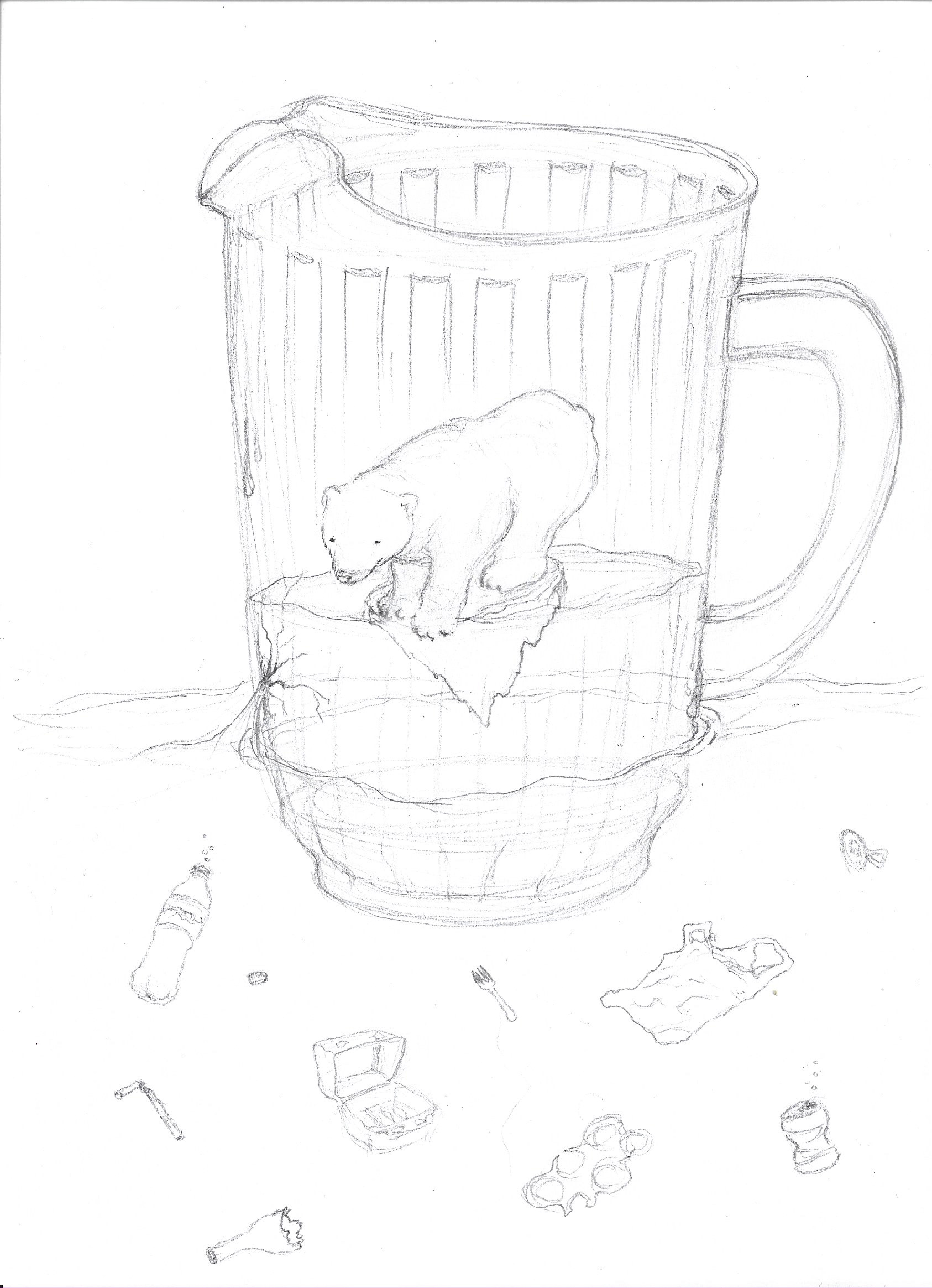 Glacier As Water Pitcher