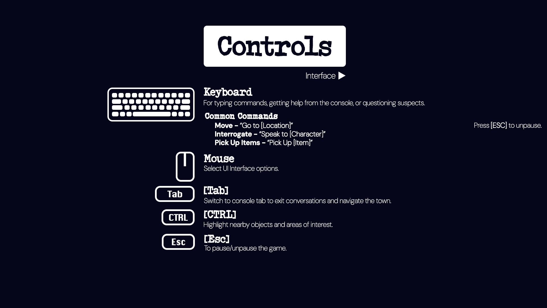 Controls