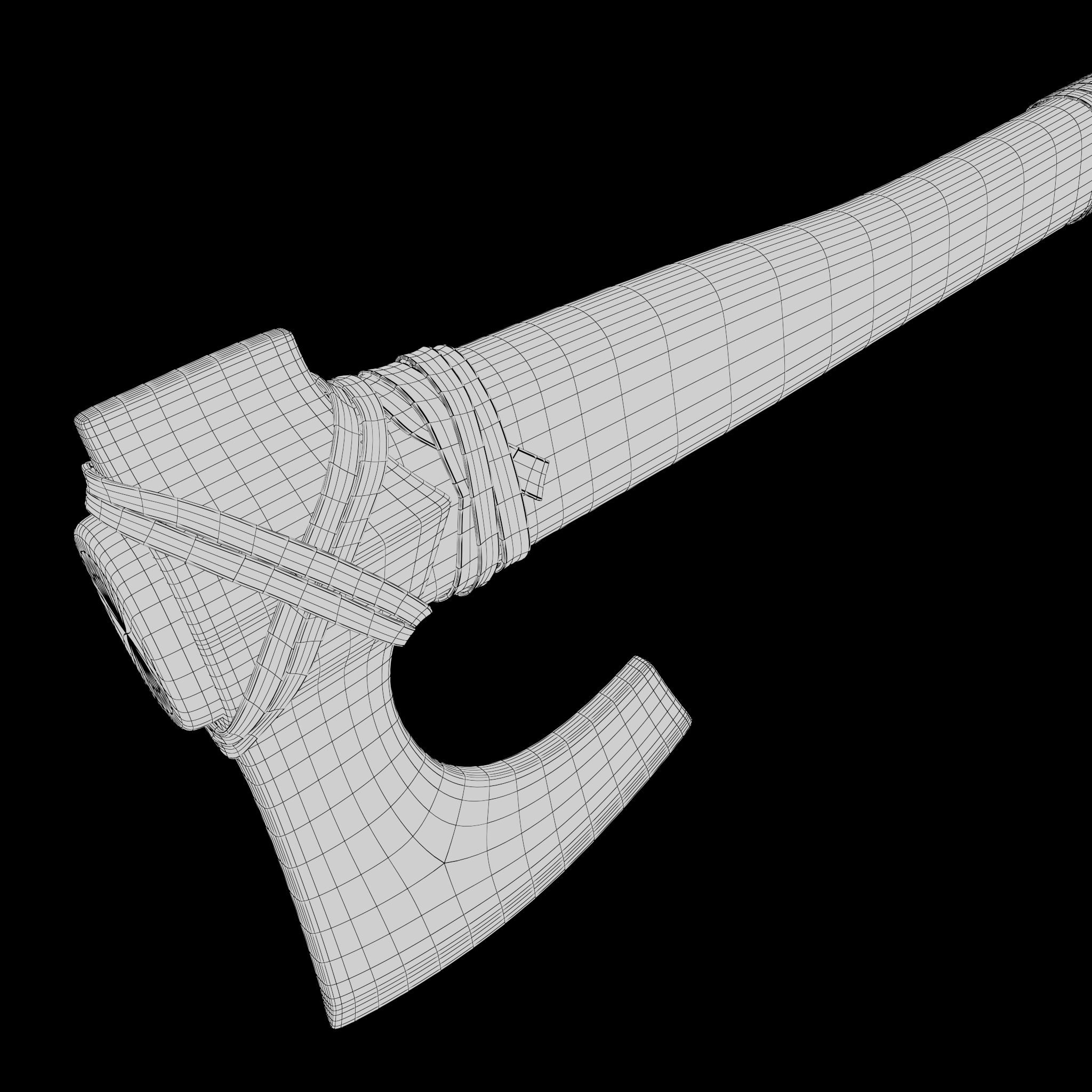 3D Modeling: Axe