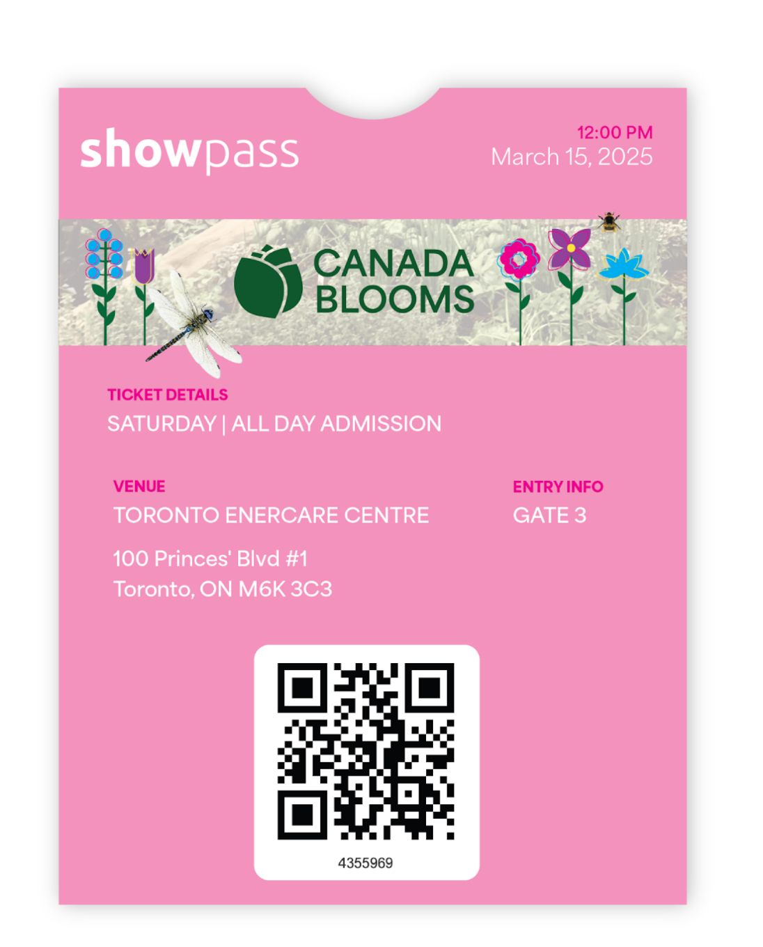 Canada Blooms Relaunch