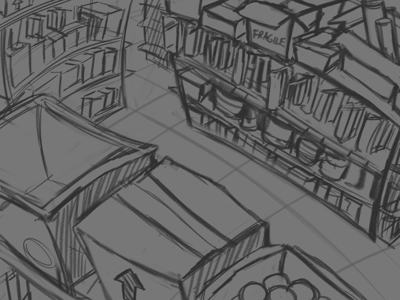 Deadstock Animatic Layouts