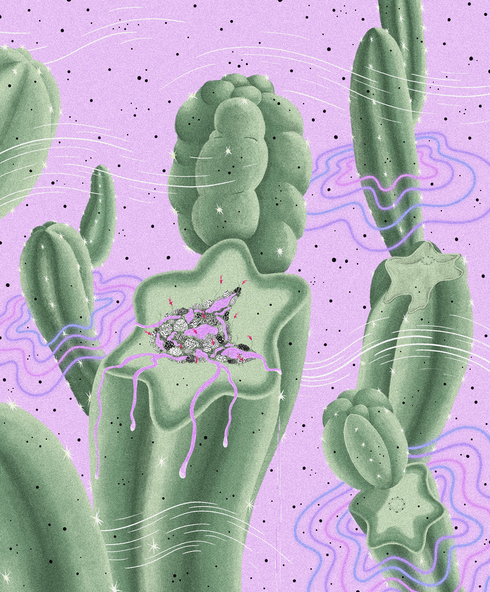 Hallucinogenic Vicuña