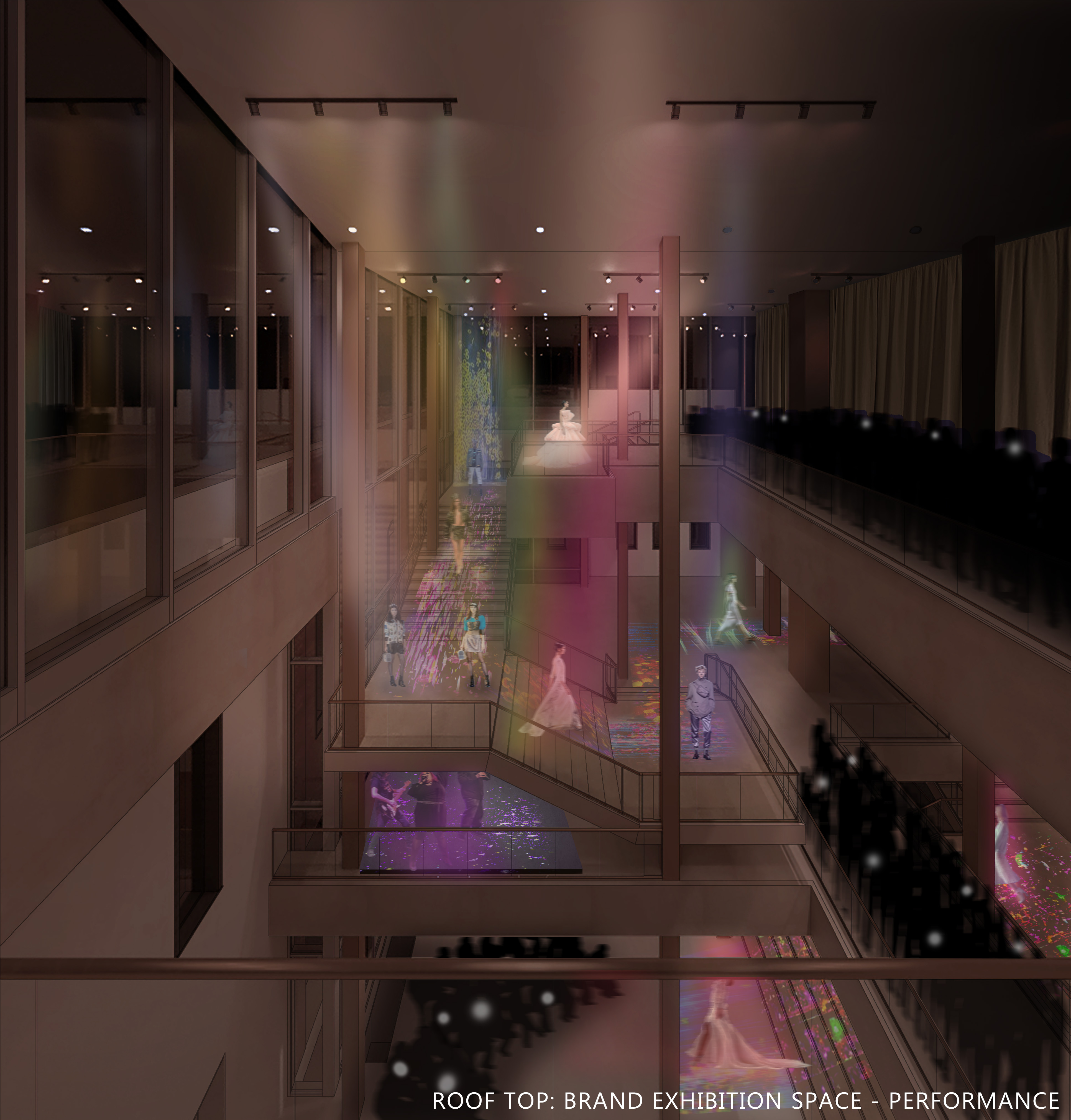 RETAIL HYBRID:  SPACE for ART, FASHION & PERFORMANCE