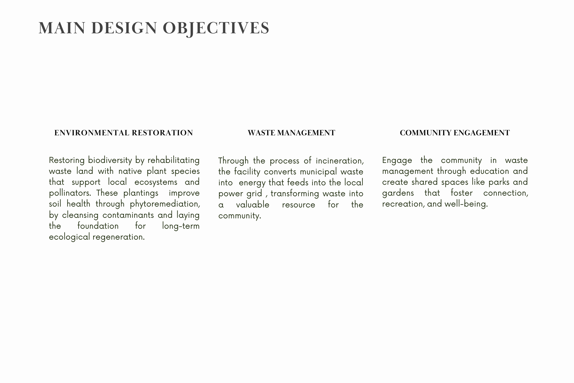 Metamorphosis of Waste