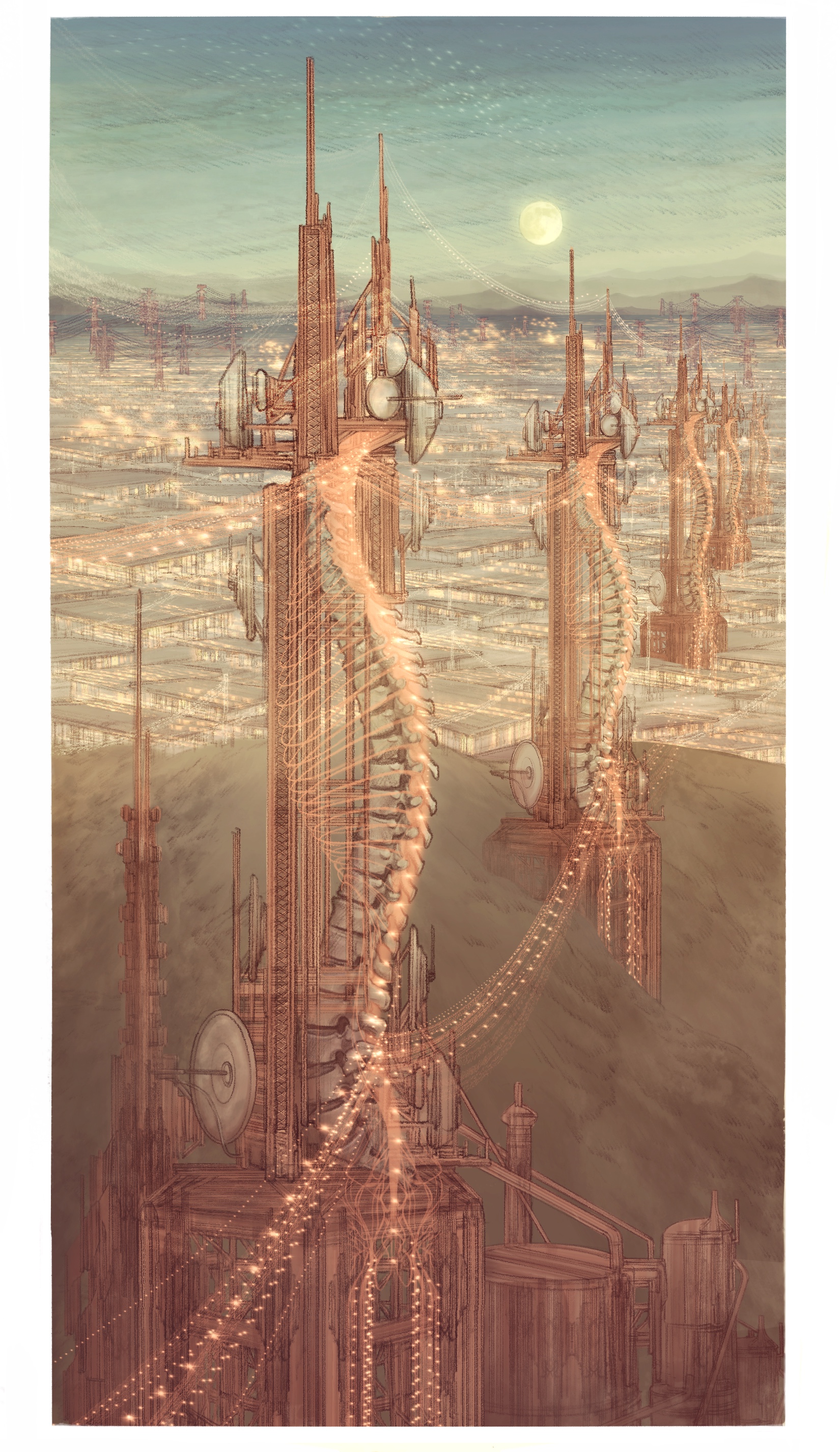 3 - The Spinal Telecommunication Towers