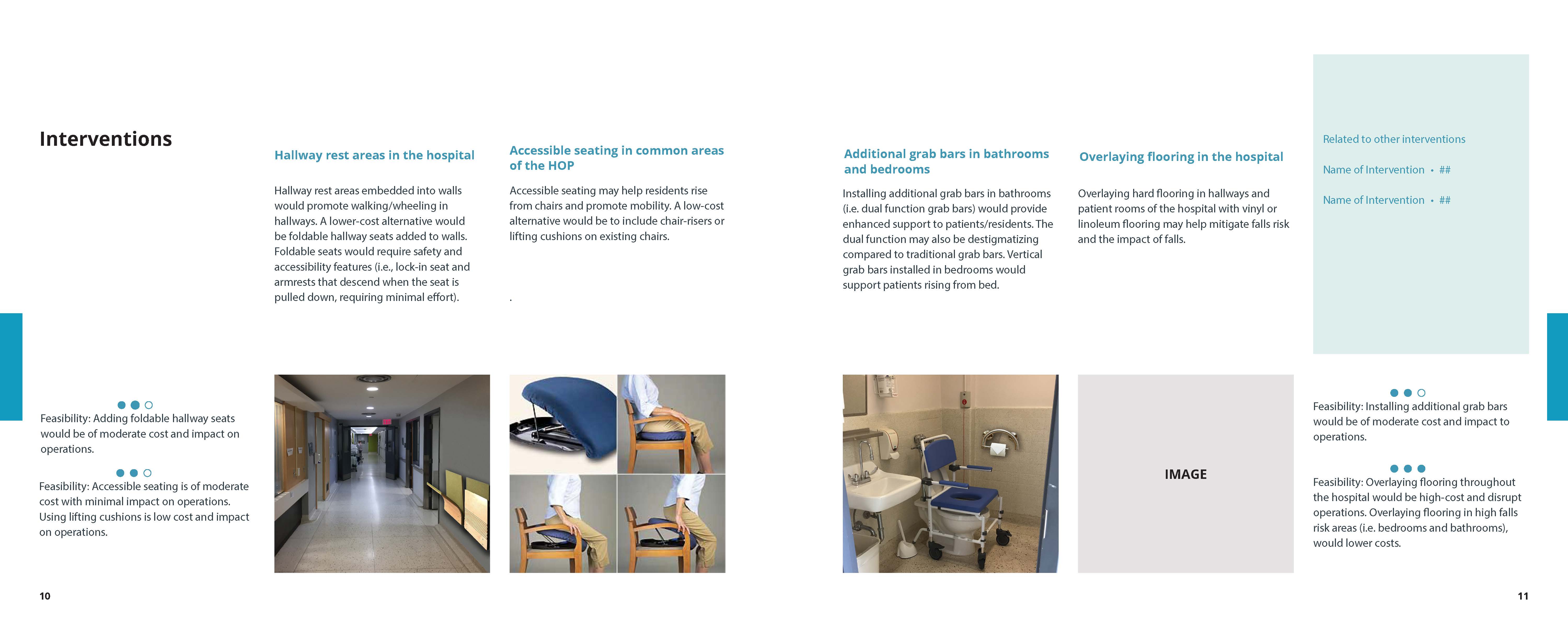 Beyond accessibility, towards fall prevention