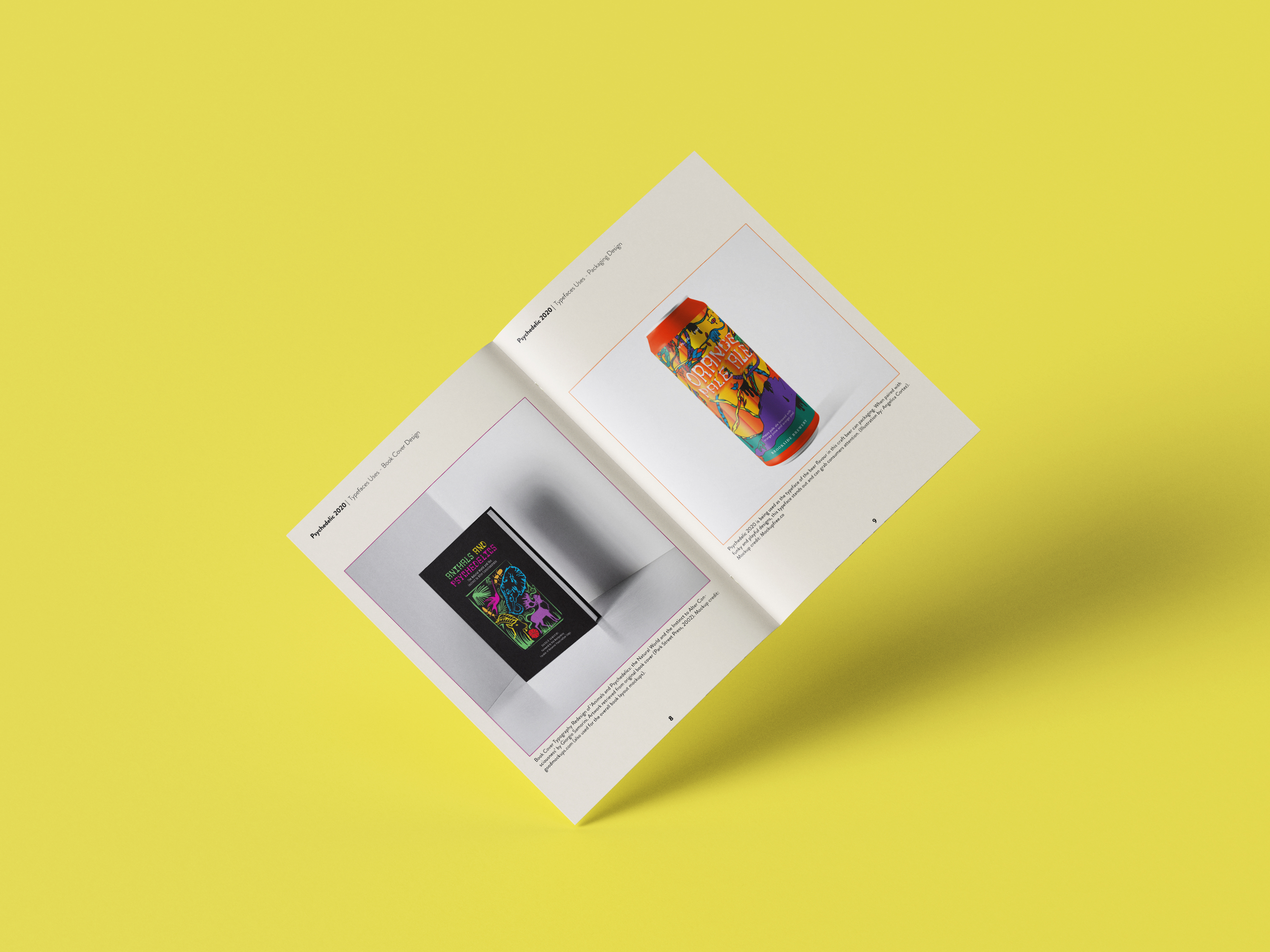 Psychedelic 2020 Typeface Design