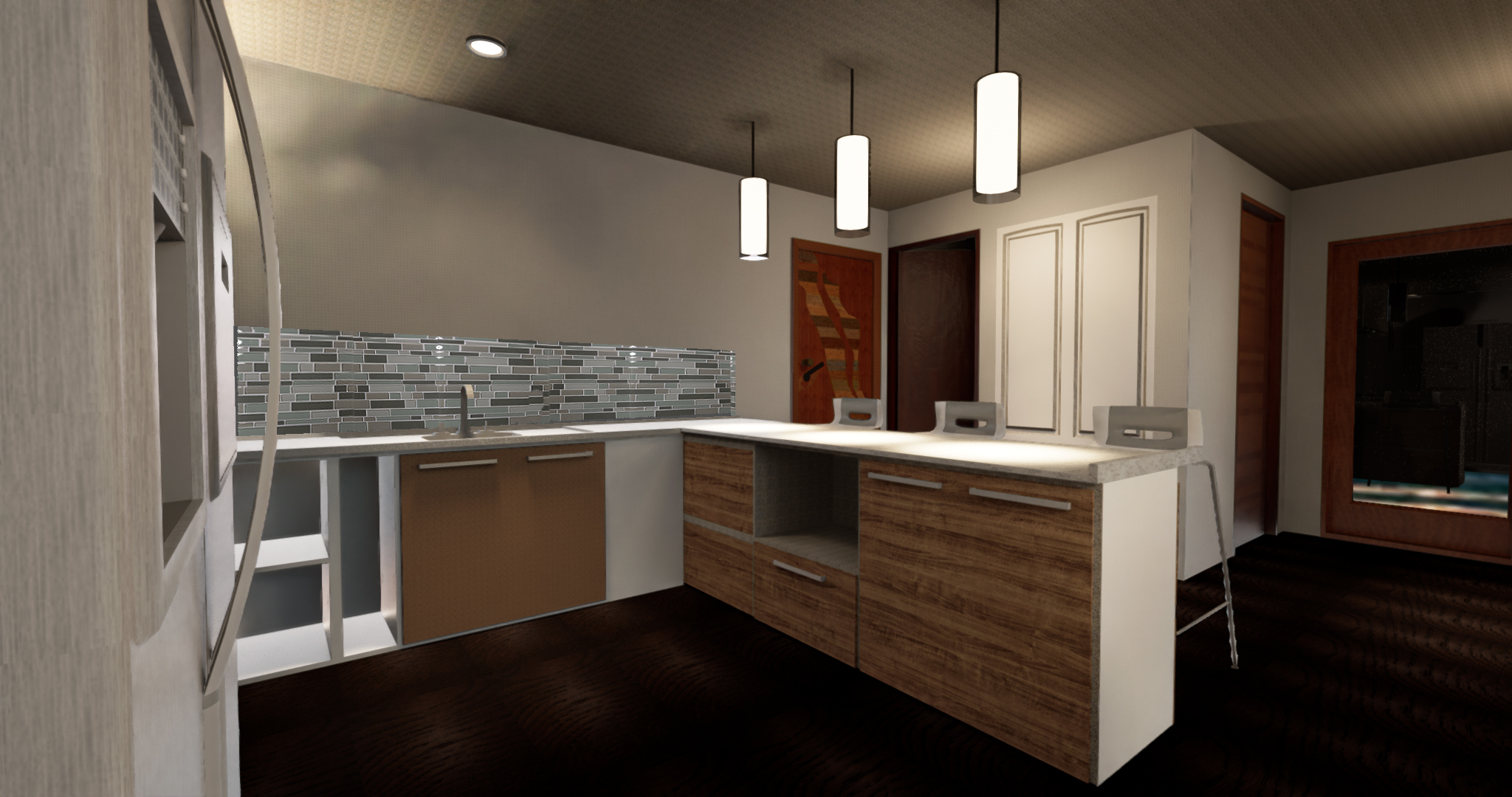 Residential Penthouse Condo - Kitchen