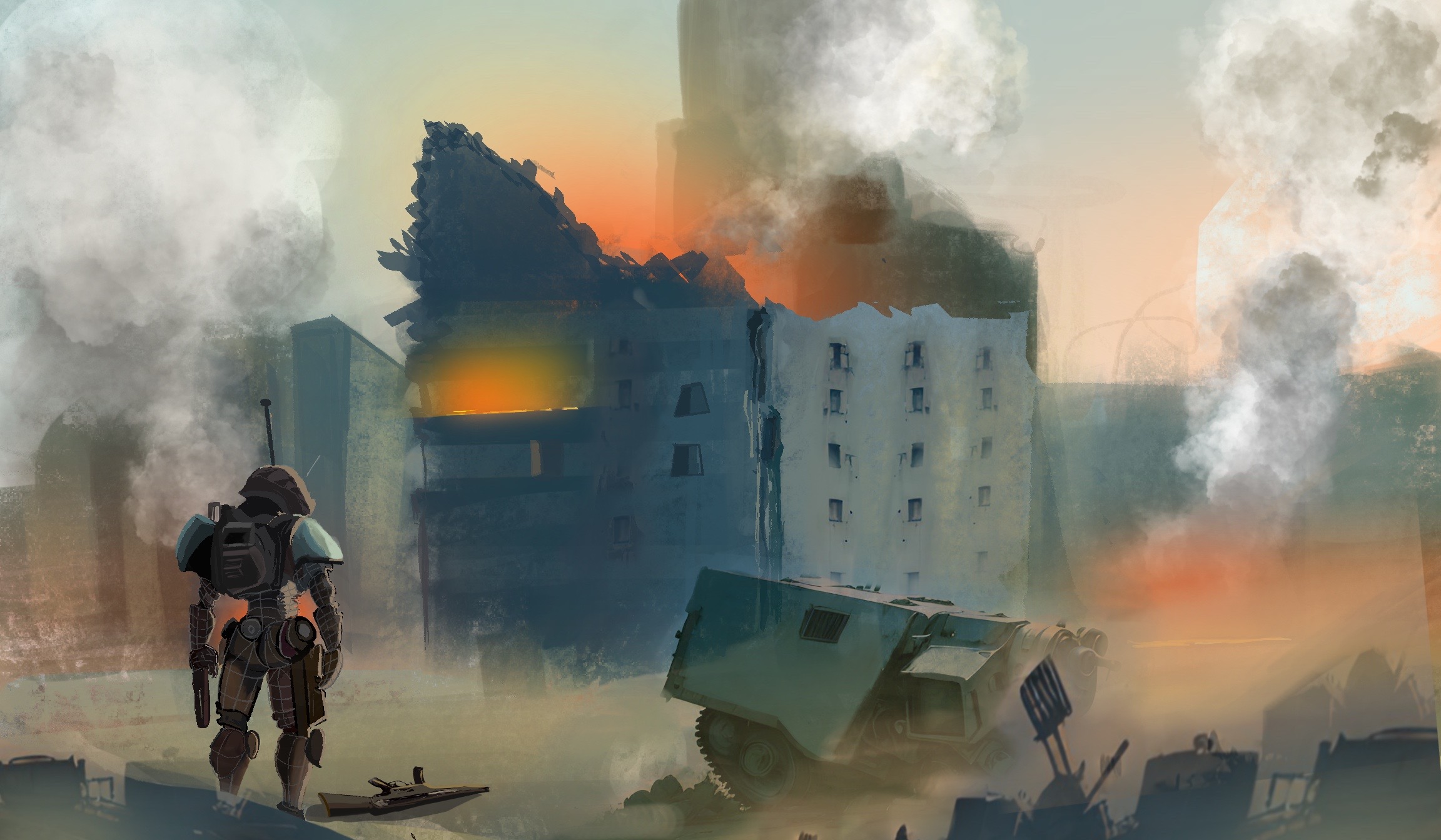 Negative side of androids' war