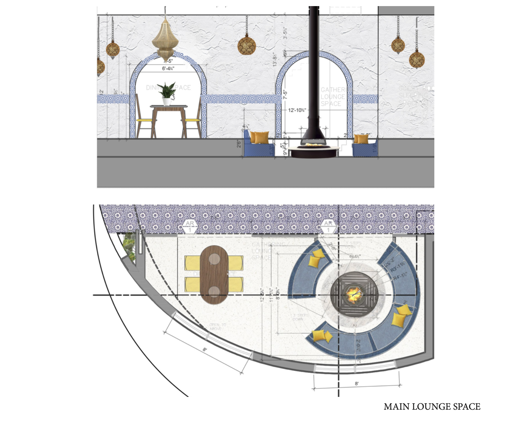 04 - Cultural Fusion "Harmoniously Blending Two Distinct Styles in Interior House Design"