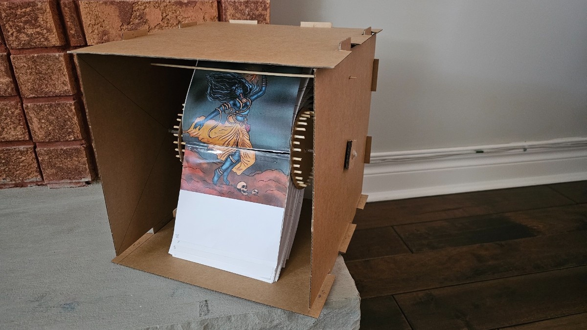 Loss of Self - Flip Box Prototype