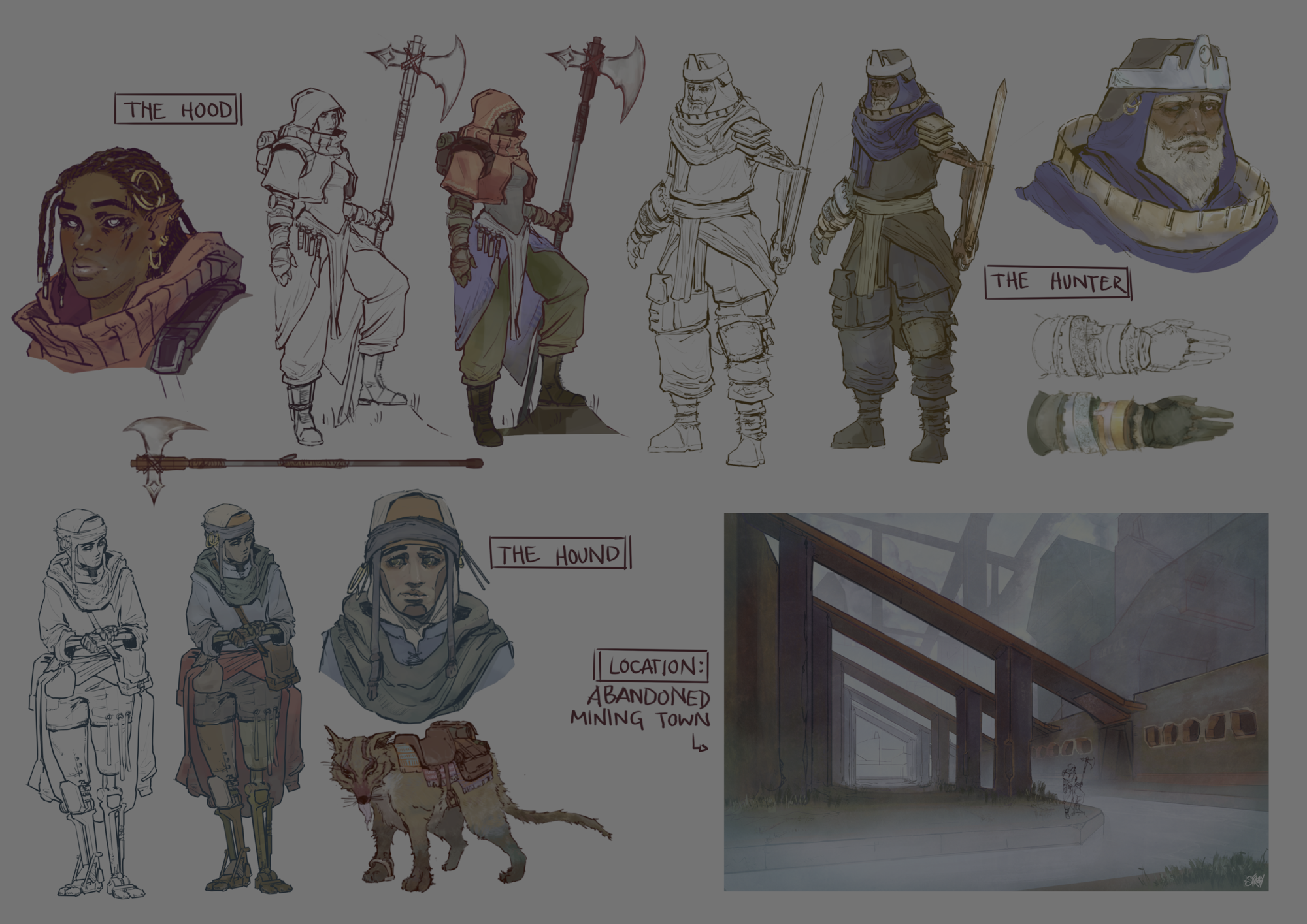 The Hood, the Hound, and the Hunter