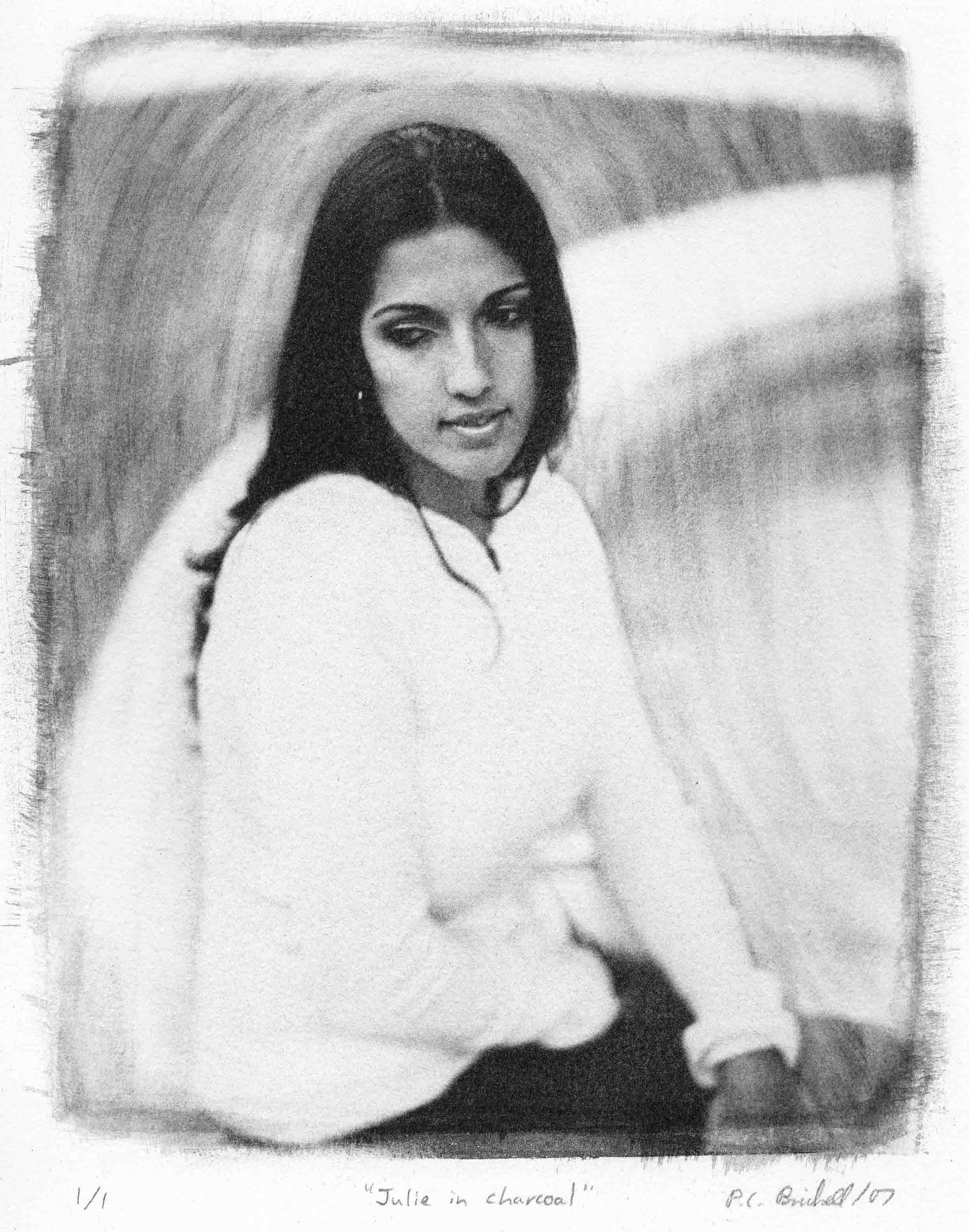 Julie in Charcoal