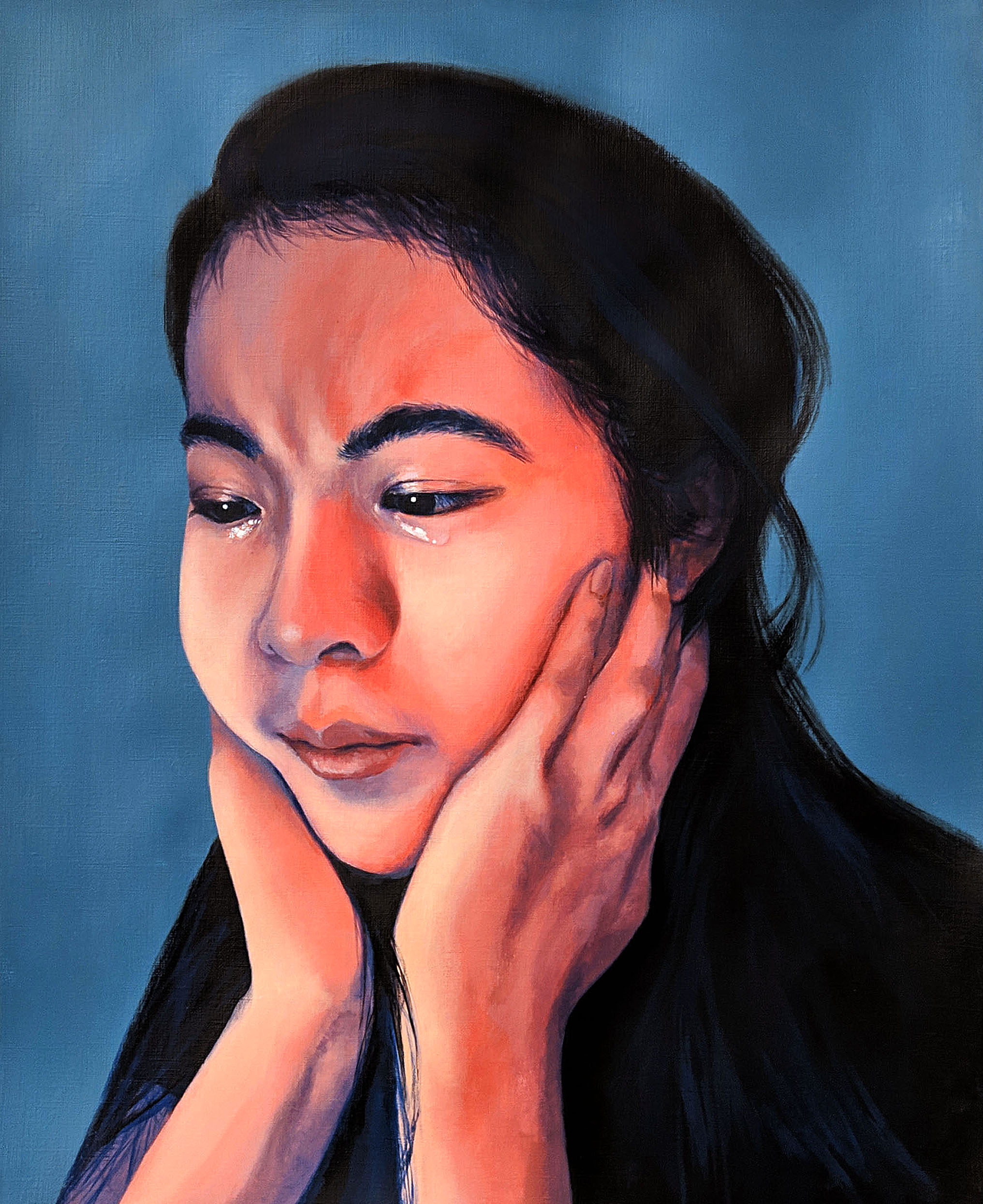 Self Portrait: Stressed