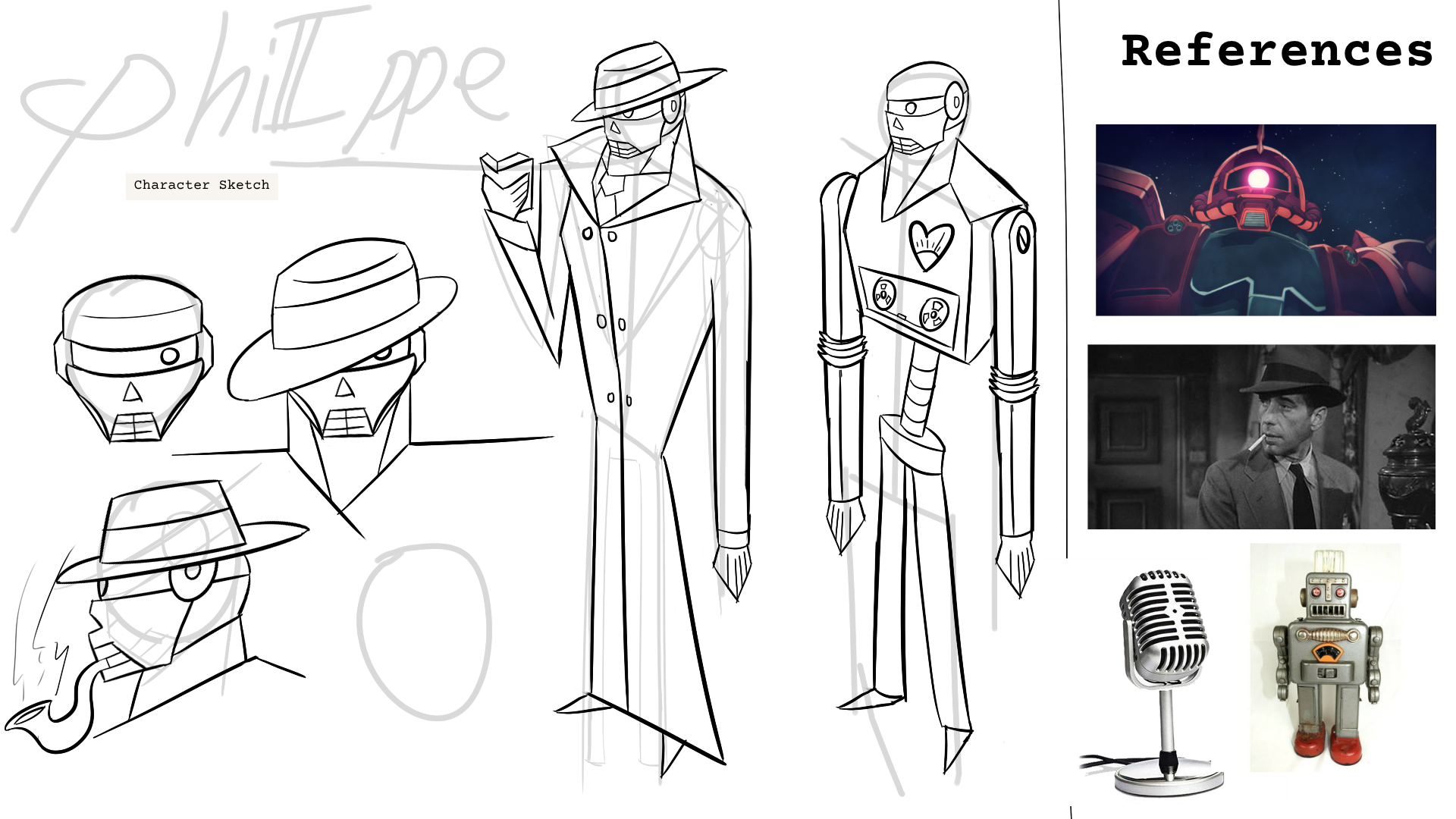 Main character sketch