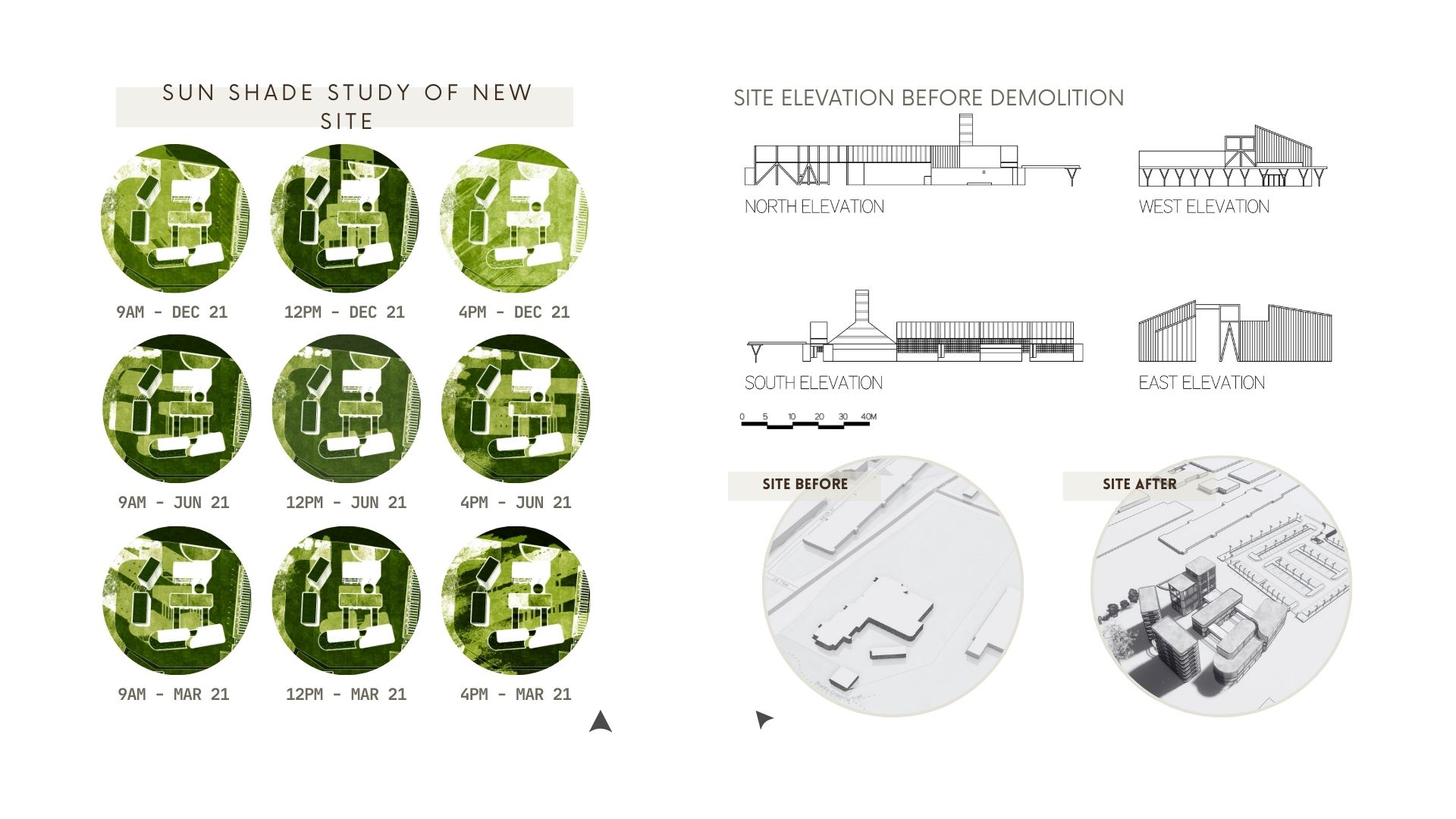 sun shade / casino elevations