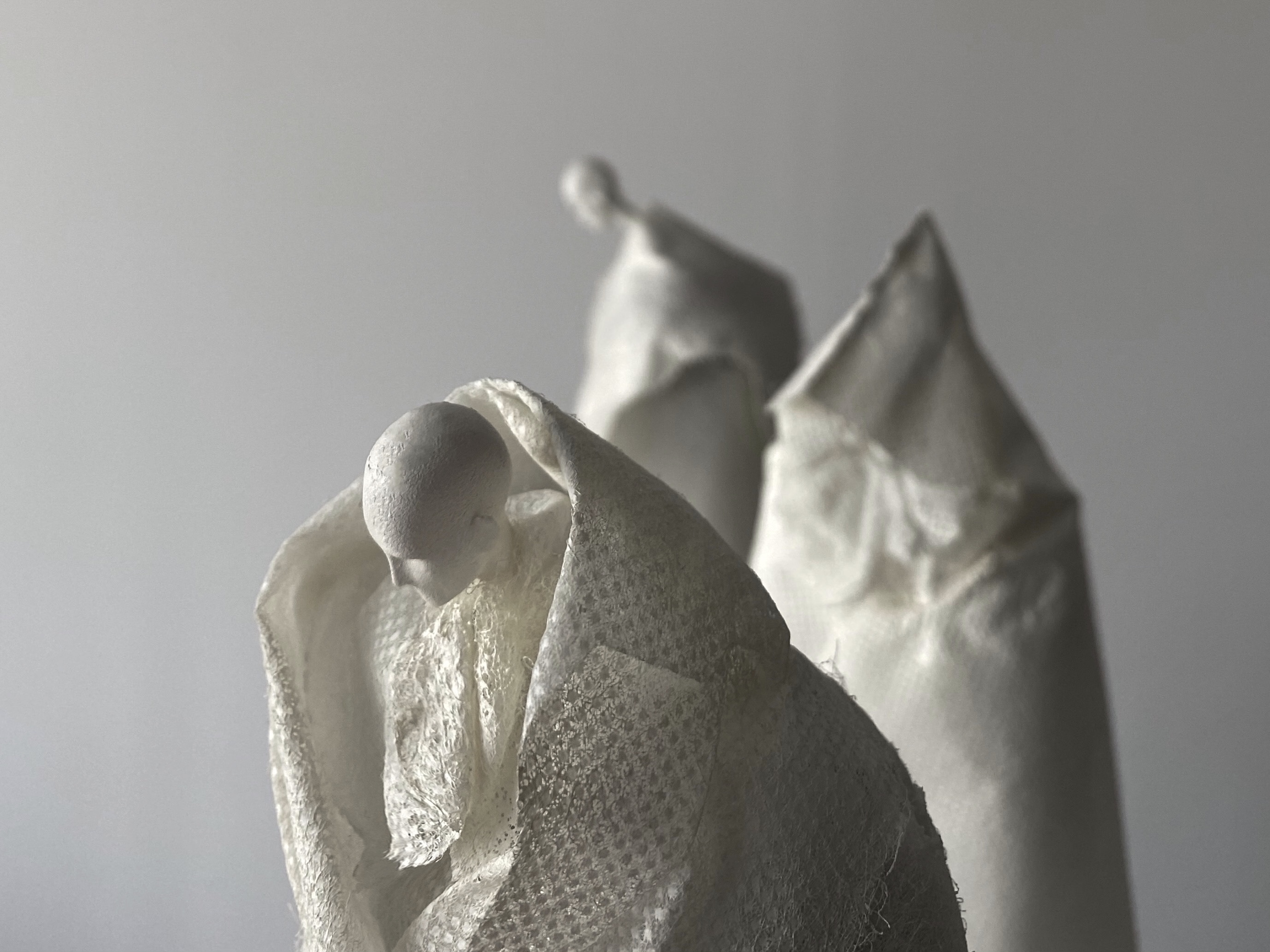 Standing beside the river