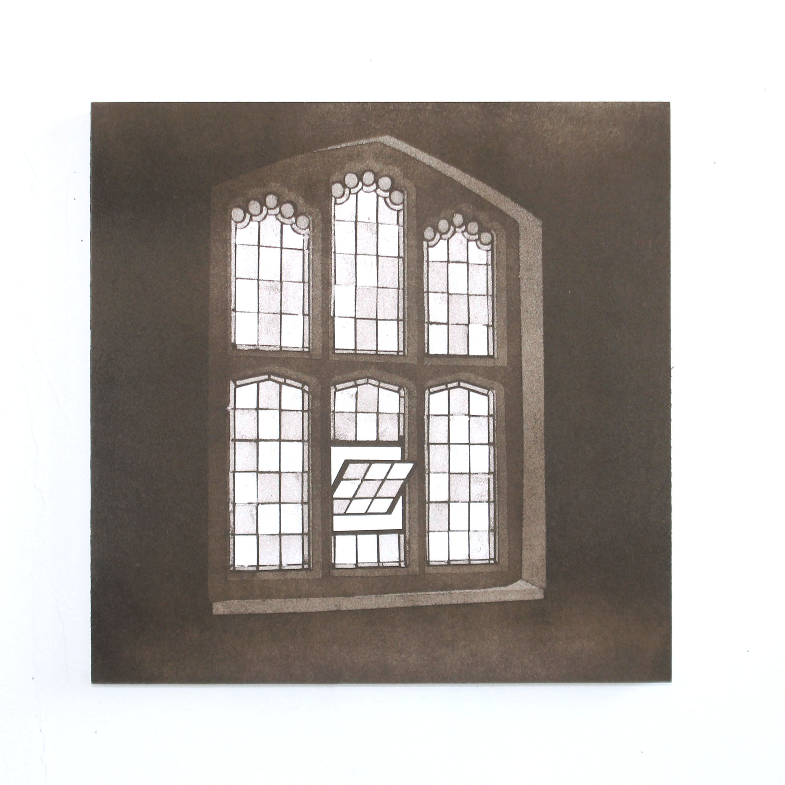 Louvred Stained Glass