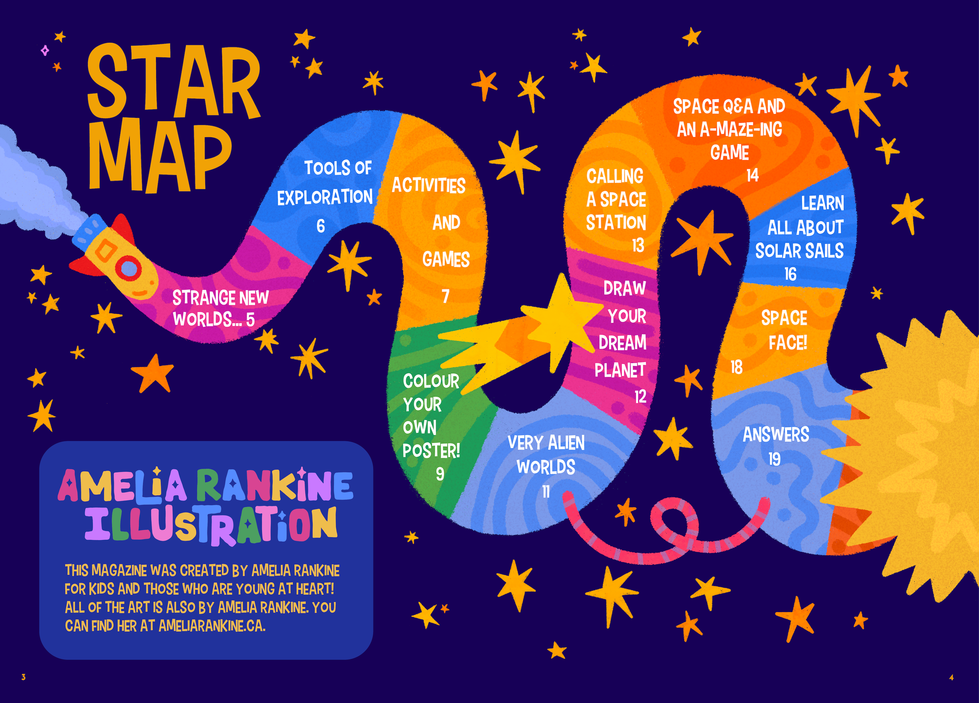 Stellar Magazine - Pages 3-4