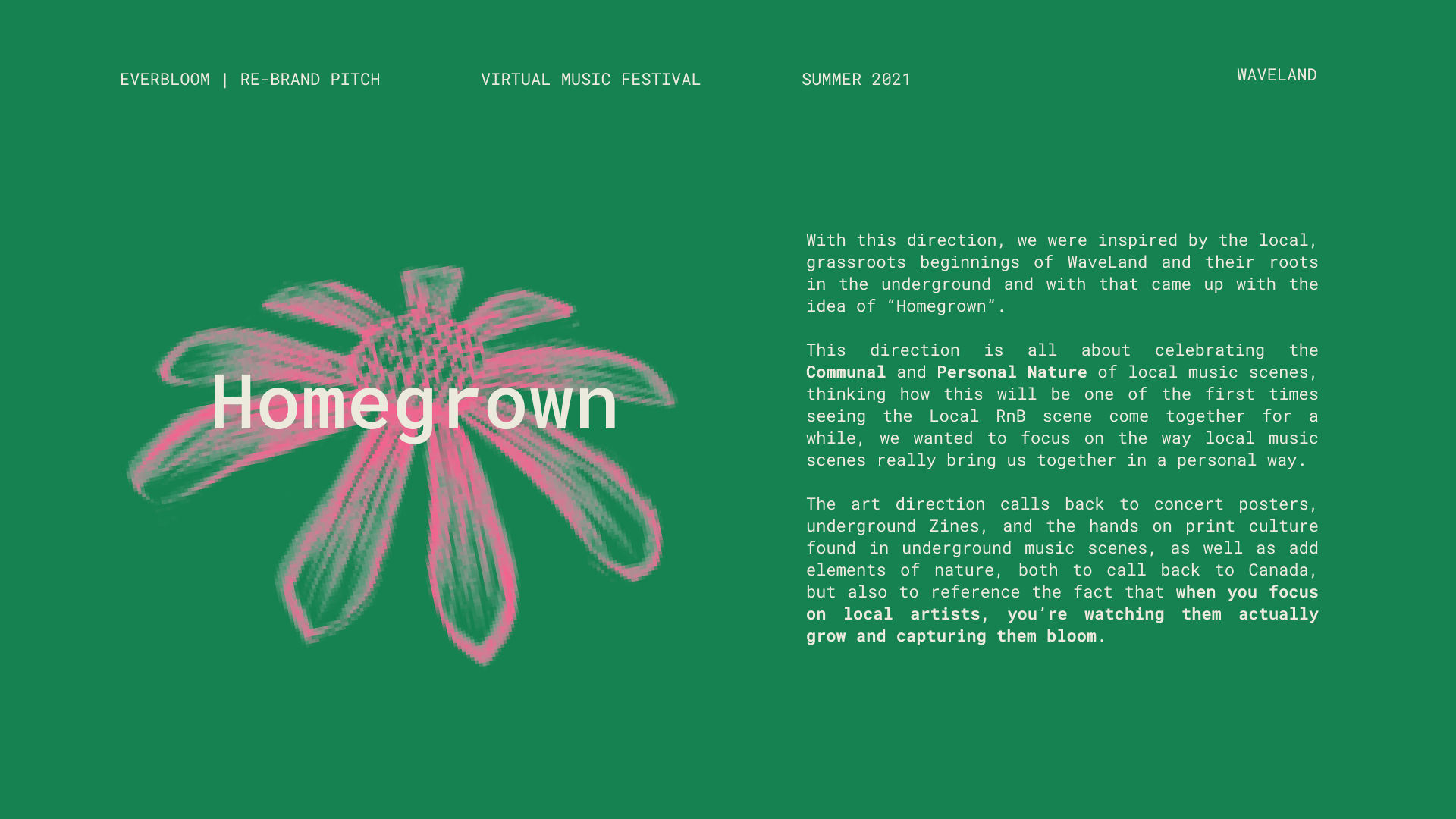 Everbloom Music Festival | Art Direction