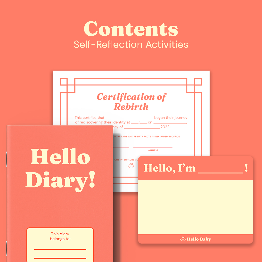 Hello Baby Contents: Self-Reflection Activities