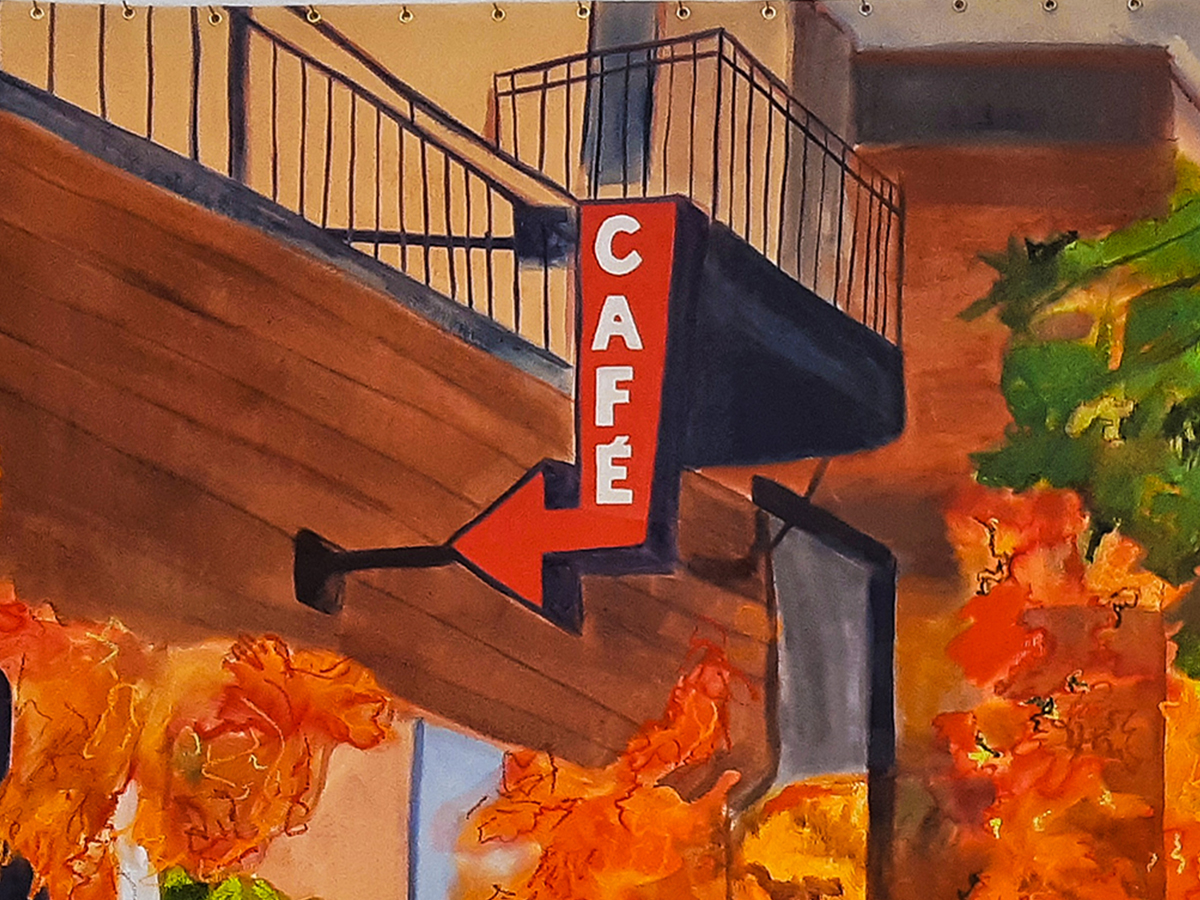 DETAIL : Everybody's Lookin' [for the Meaning of All Of This «JOYBOY»] | Café São, de Lorimier,