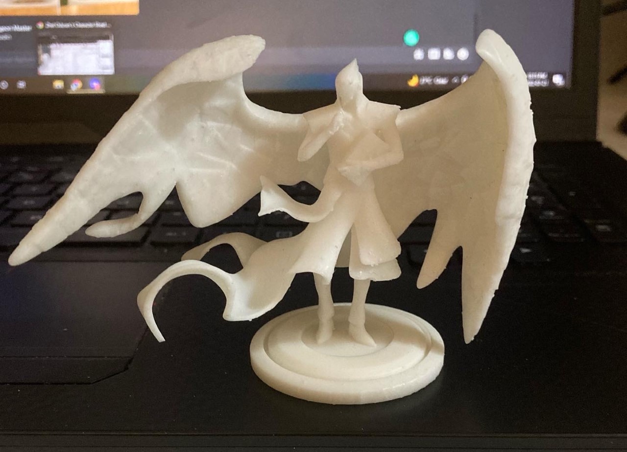 Raziel - Angel of Mysteries Miniature 3D Print