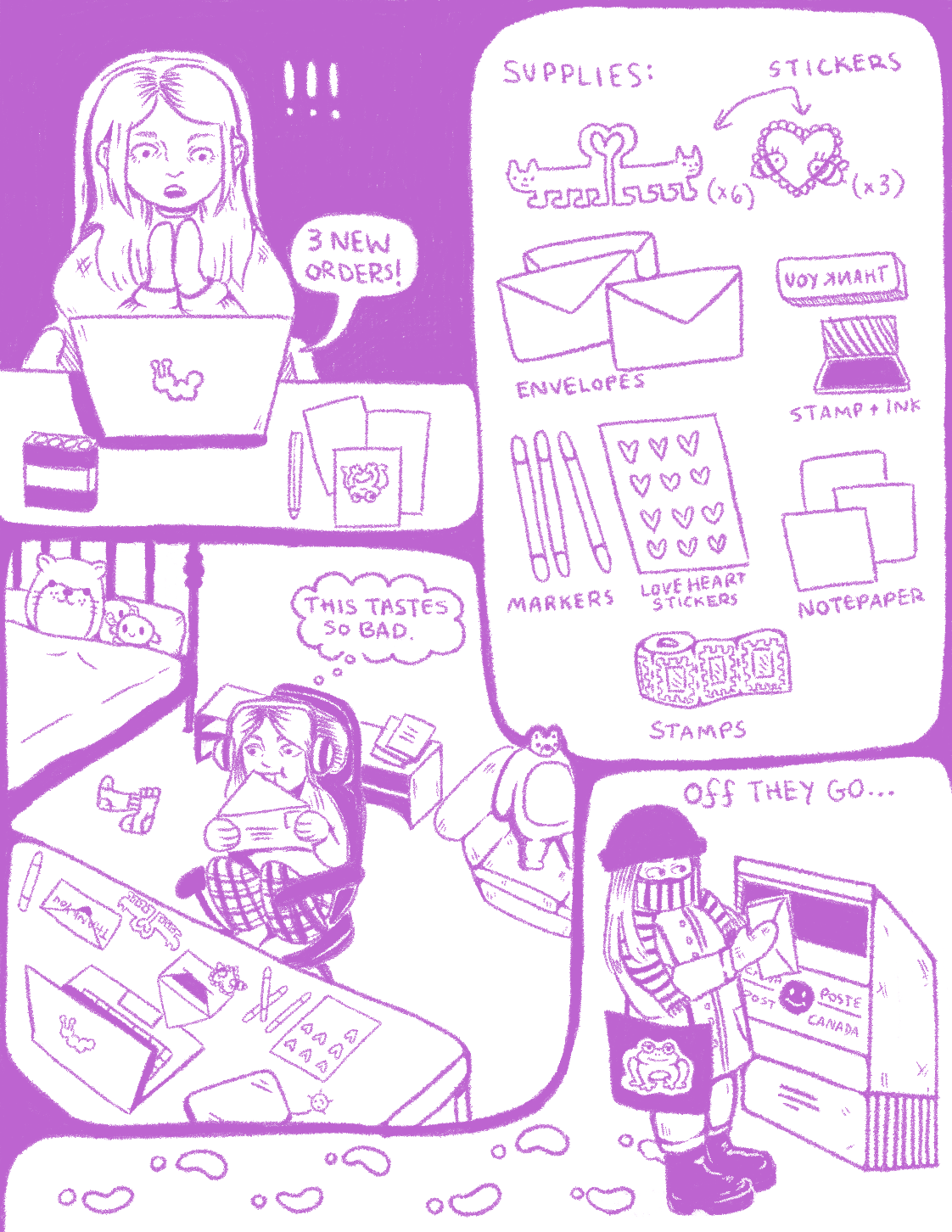 Comic 1 - Taking Care of Businesss